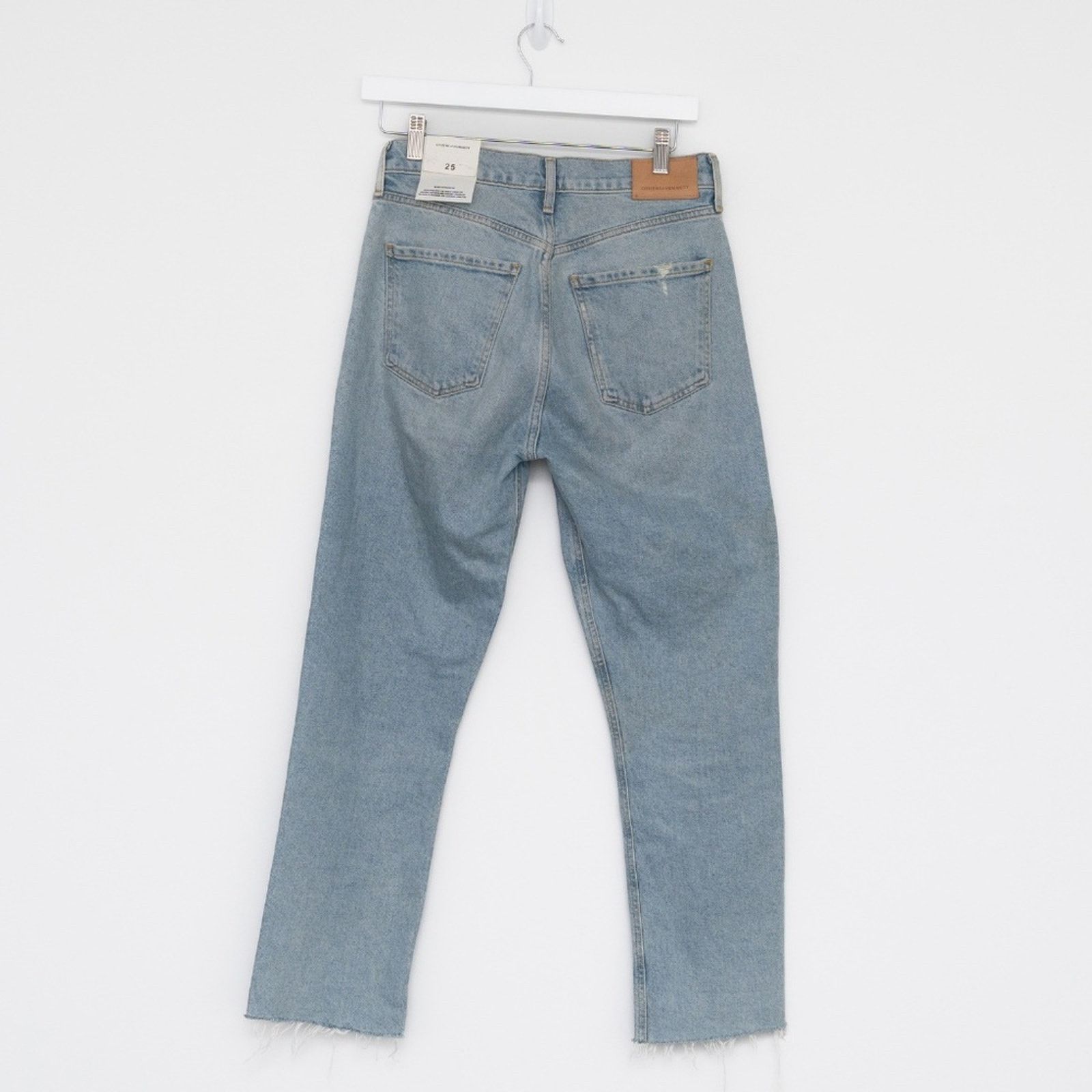 Citizens Of Humanity Citizens of Humani - Charlotte Crop High Rise Straight Jeans Size 26" / US 2 / IT 38 - 3 Thumbnail