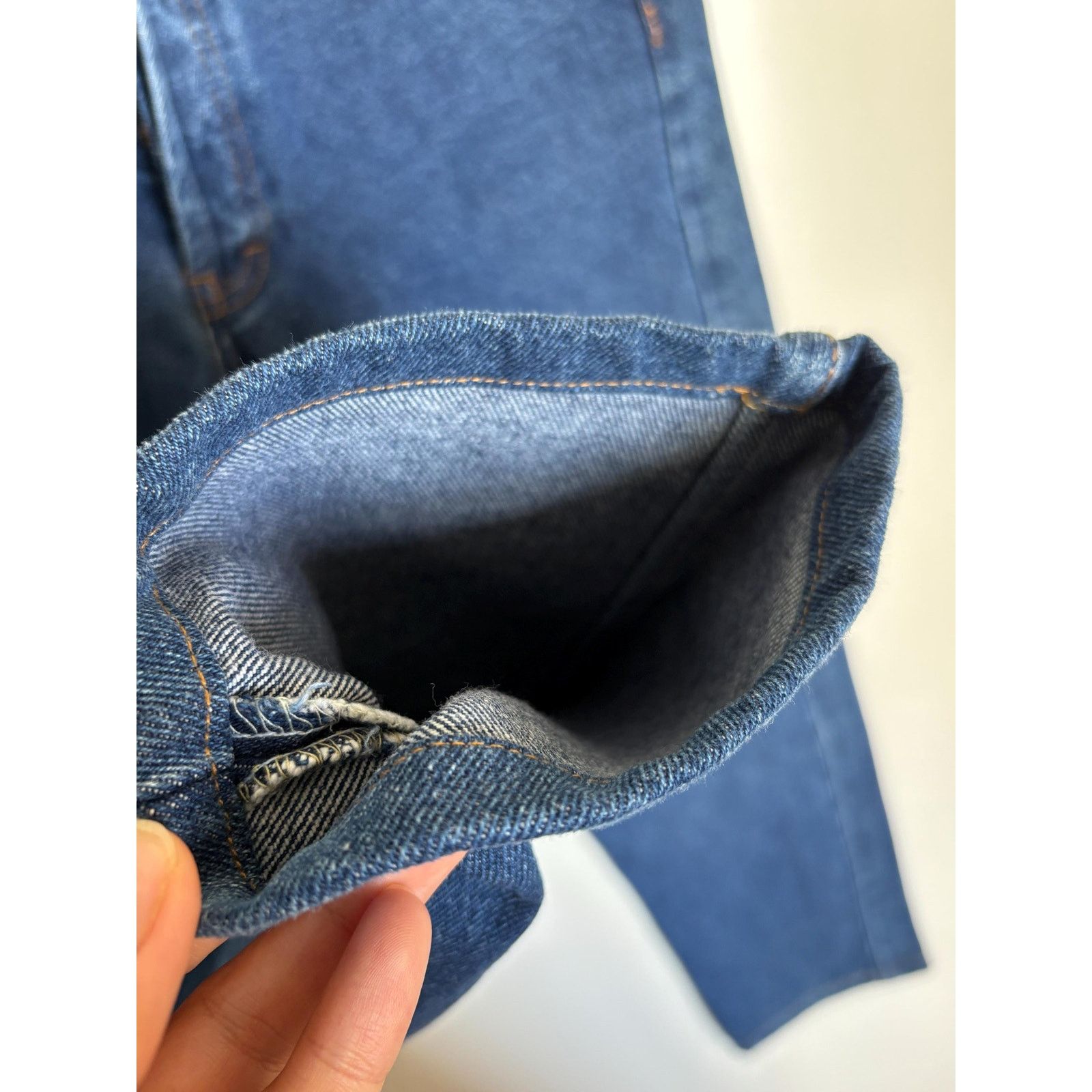 Levi's Levi’s 501 USA 1996 W31 L32 Raw Indigo Rigid Denim Jeans Size US 31 - 10 Thumbnail