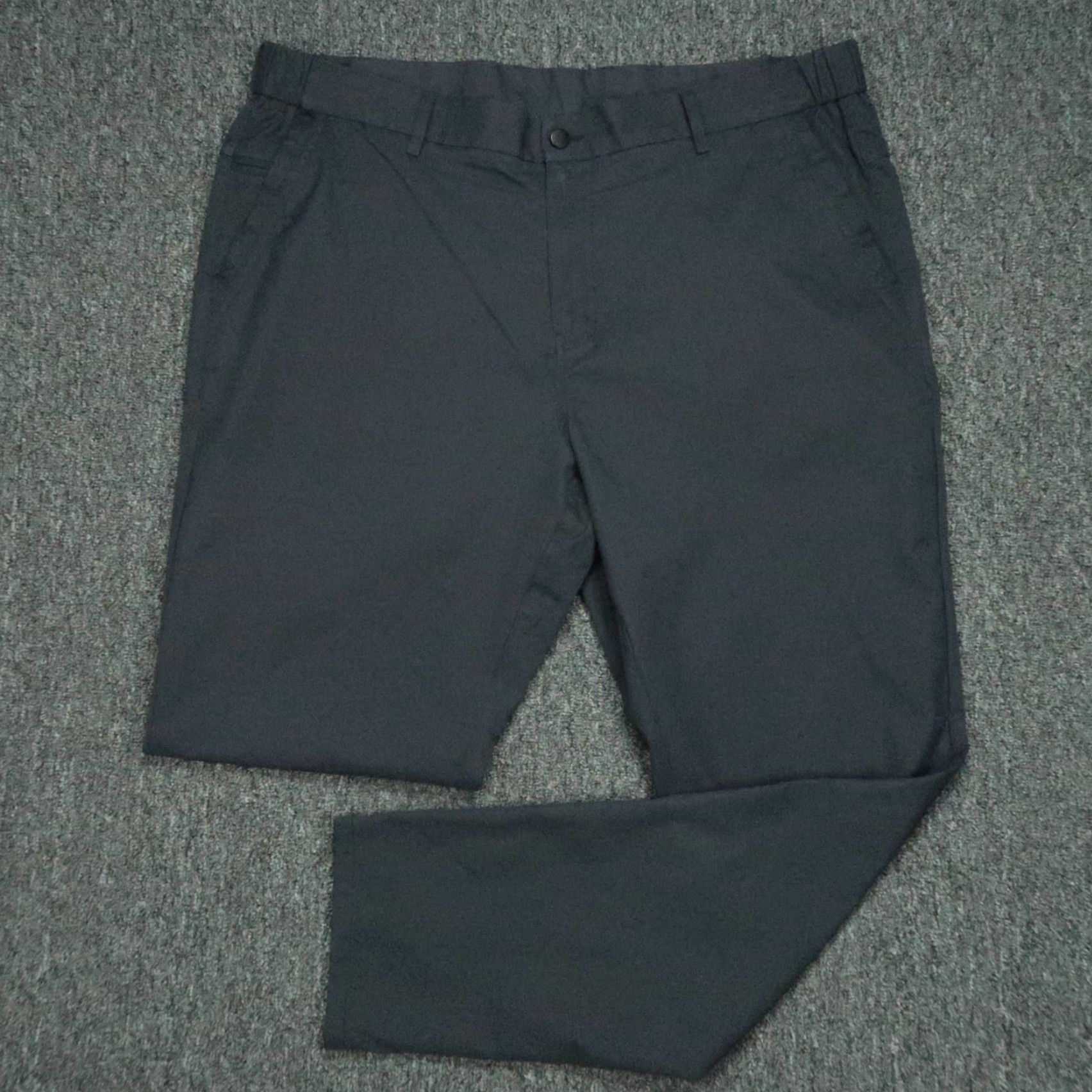 Vintage Jack Archer Pants Mens 38x32 Blue Chino Flat Front Regular Breathable Lightweight Pockets Travel Workwear Business Casual Size US 38 / EU 54 - 2 Thumbnail