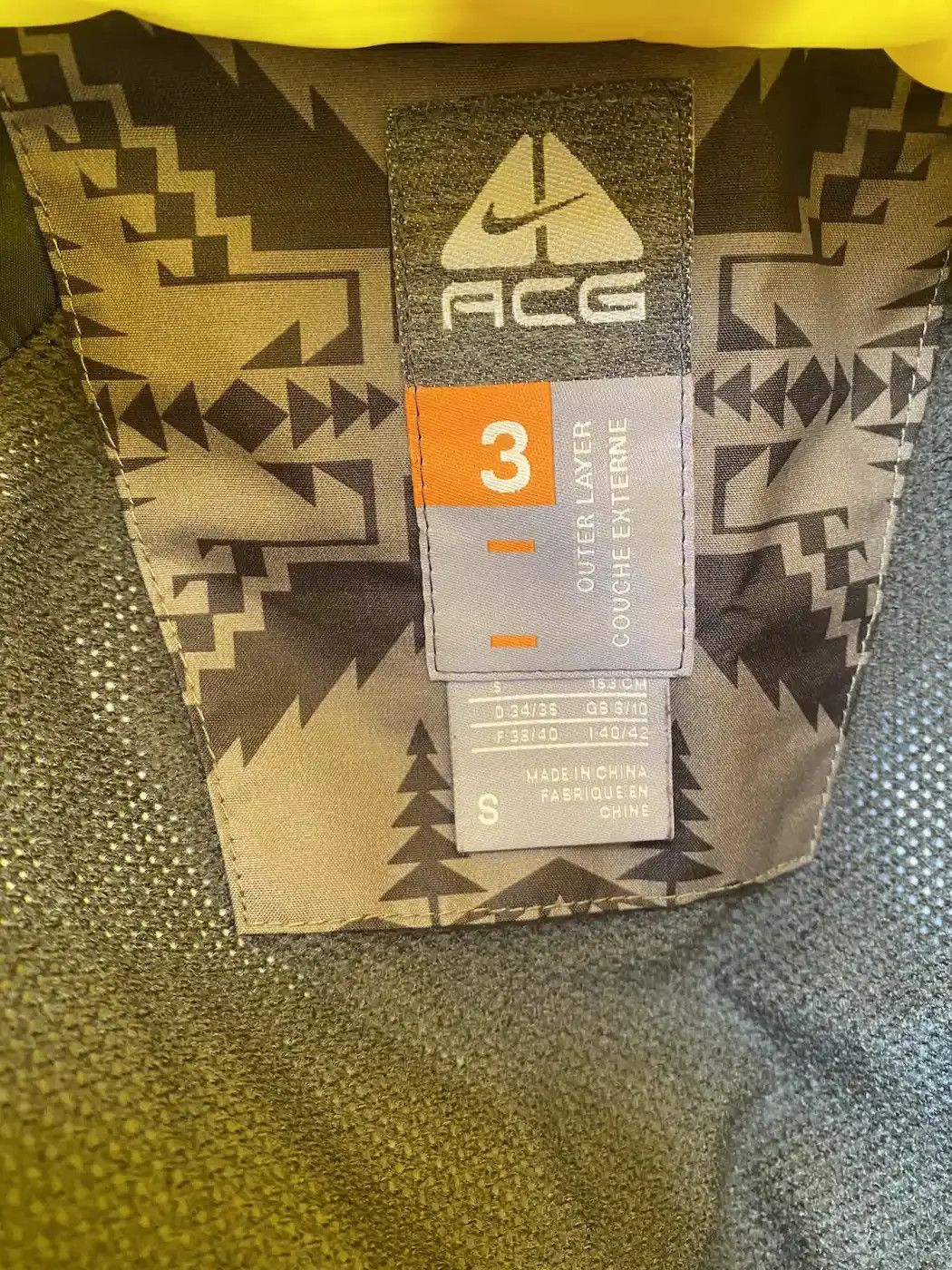 Nike ACG Nike ACG 2 in 1 system jacket 3 Outer Layer 2 Thermal Layer Size S / US 4 / IT 40 - 8 Thumbnail