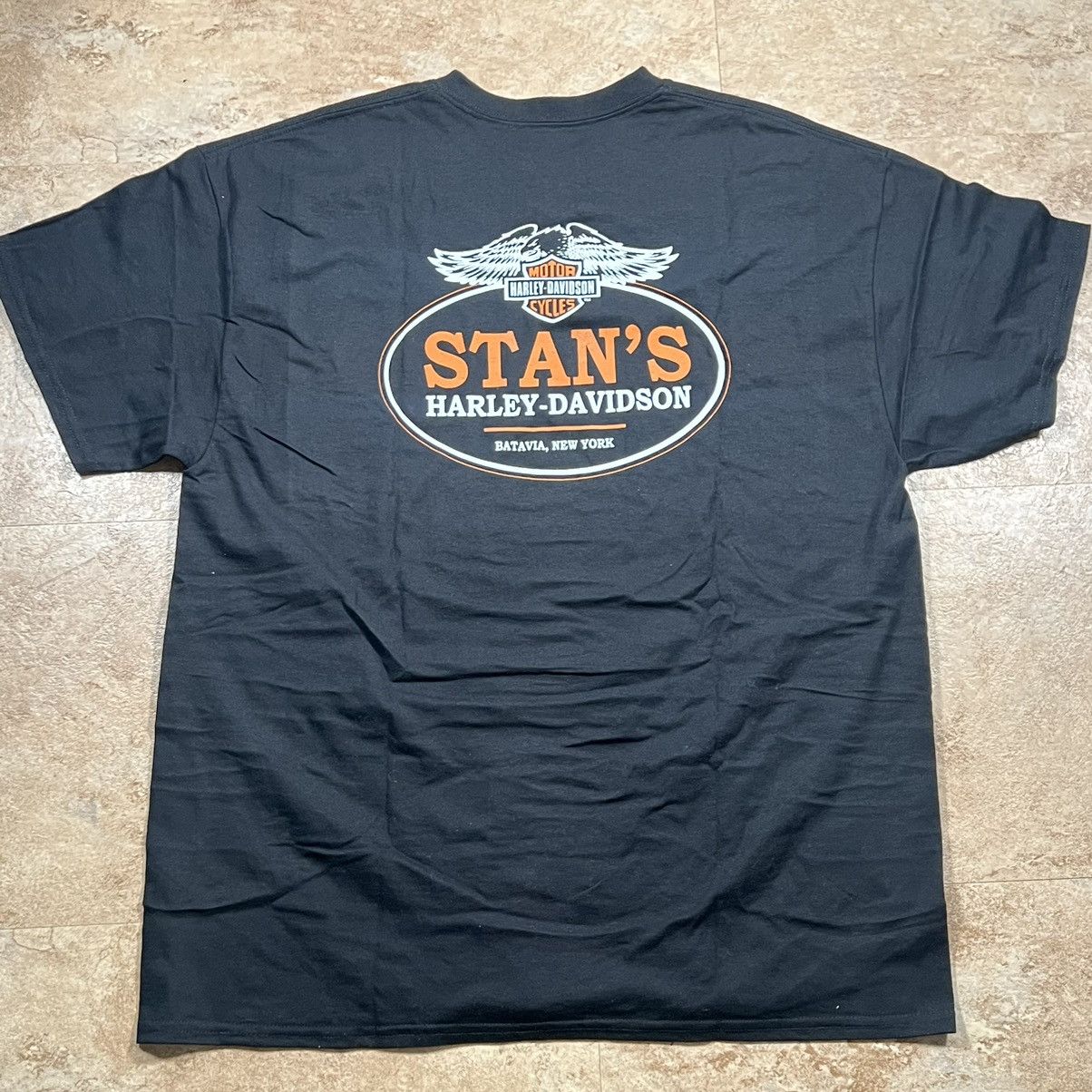 Harley Davidson Brand New Harley Davidson Stan’s Batavia Ny Tshirt Size US XL / EU 56 / 4 - 1 Thumbnail