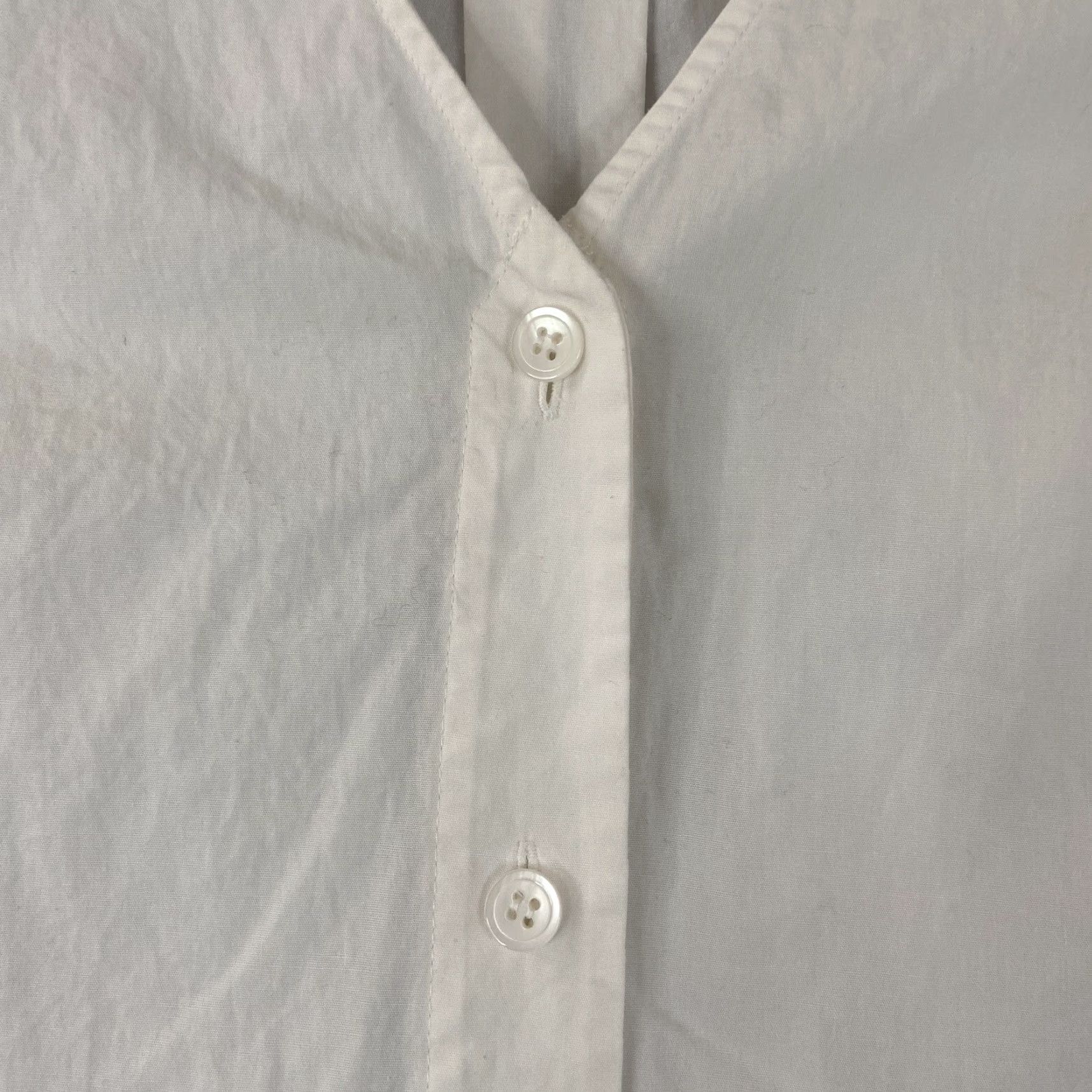 Madewell Madewell Shirt Women S White Button-Up Long Womens Size S / US 4 / IT 40 - 6 Thumbnail