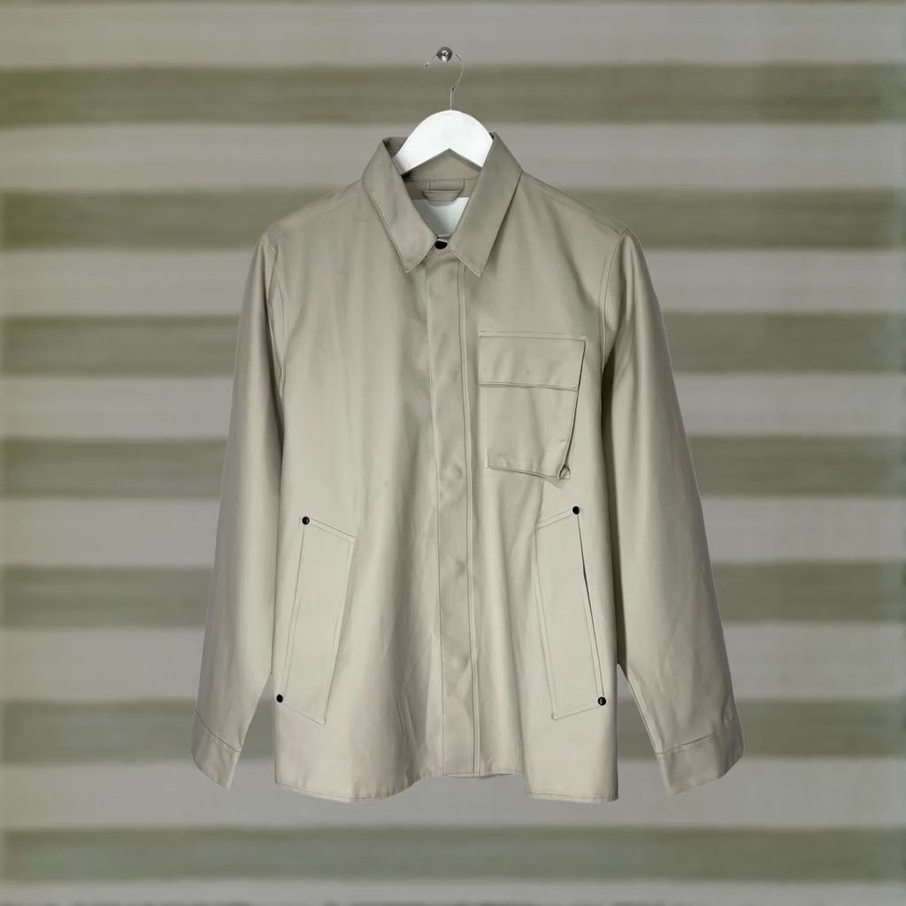 Stutterheim Stutterheim Ringen Raincoat Overshirt Sand Women M Size M / US 6-8 / IT 42-44 - 1 Thumbnail