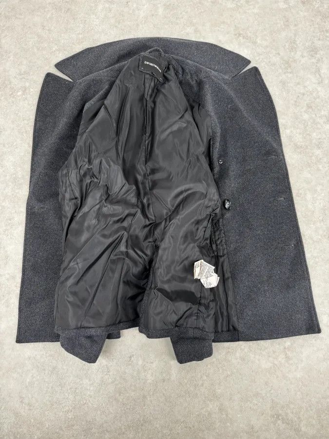 Emporio Armani SS2020 Emporio Armani Grey Wool Classy Officer Duffle Coat Size US M / EU 48-50 / 2 - 7 Thumbnail