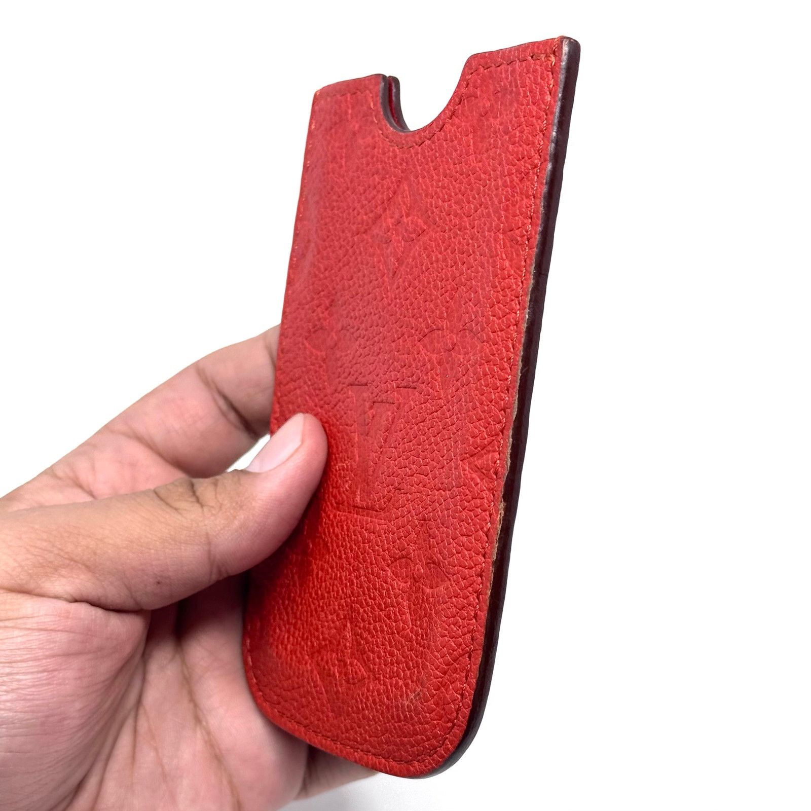 Louis Vuitton Louis Vuitton Red Sleeve Wallet Size ONE SIZE - 7 Thumbnail