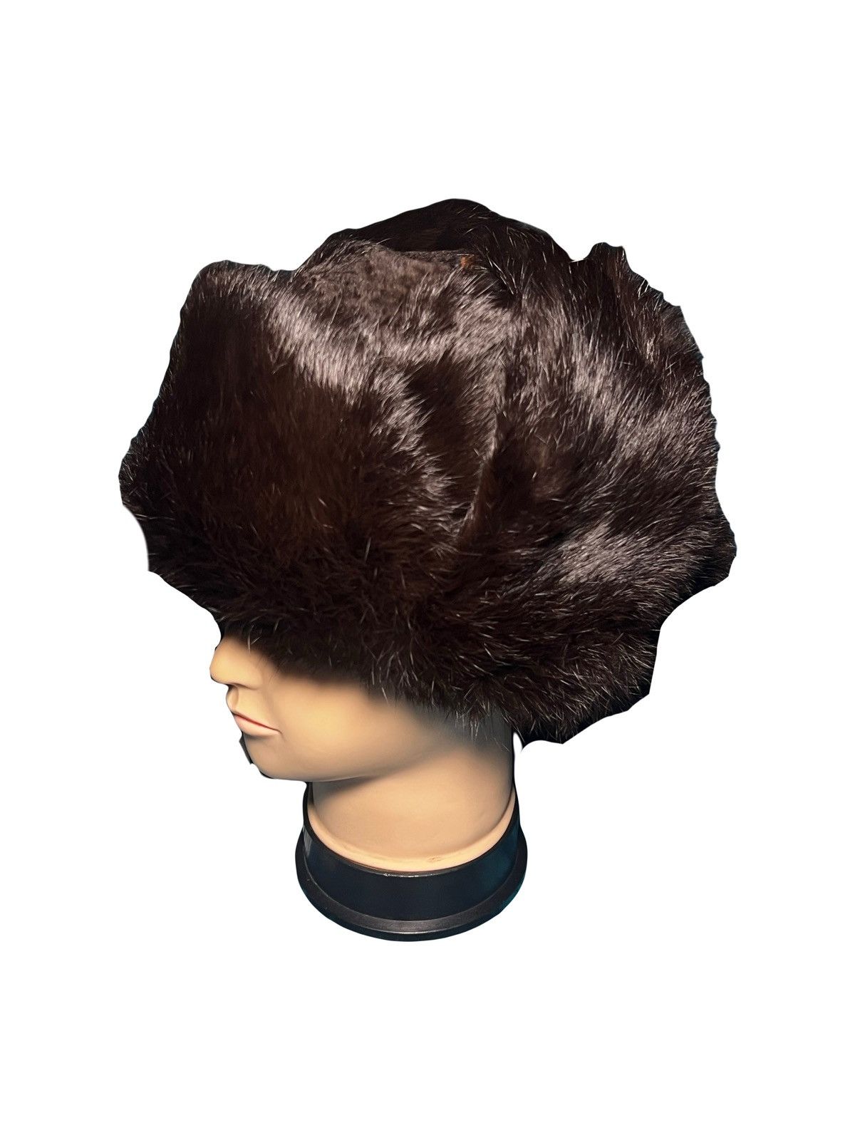 Vintage Vintage Y2K Ushanka trapper rabbit leather hat rare🔥 Size ONE SIZE - 4 Thumbnail