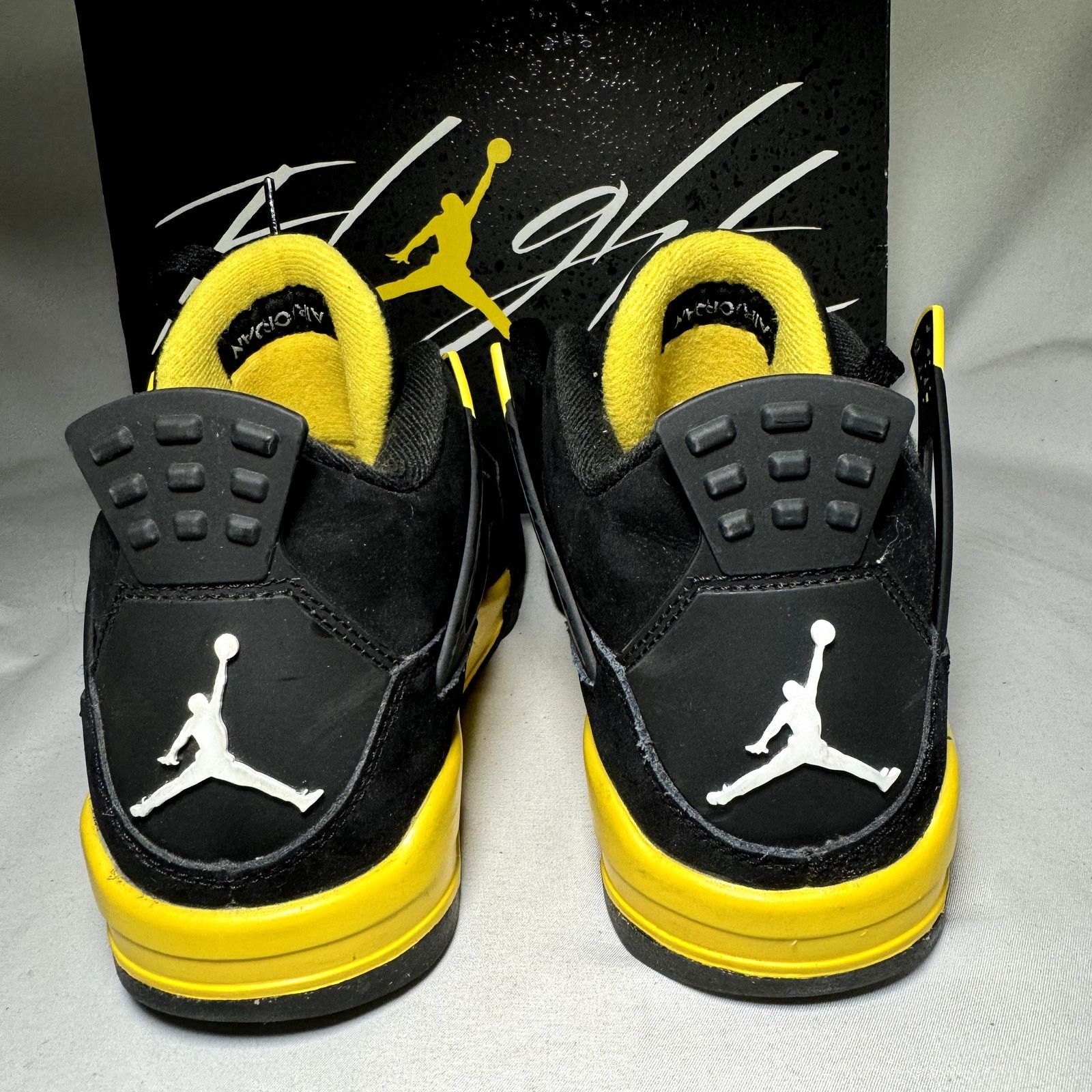 Jordan Brand × Nike Air Jordan 4 Retro GS Thunder 2023 Men's Shoes - Size 5.5 Size US 5.5 / EU 38 - 5 Thumbnail
