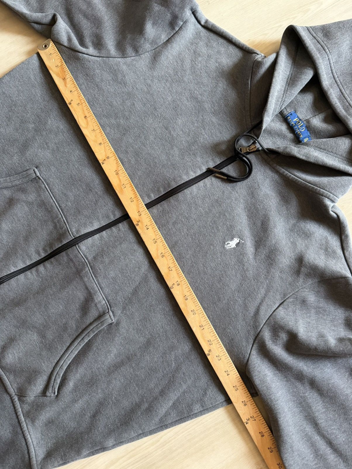 Polo Ralph Lauren Polo Ralph Lauren Double Knit Full Zip Hoodie Sz XL Size US XL / EU 56 / 4 - 3 Thumbnail