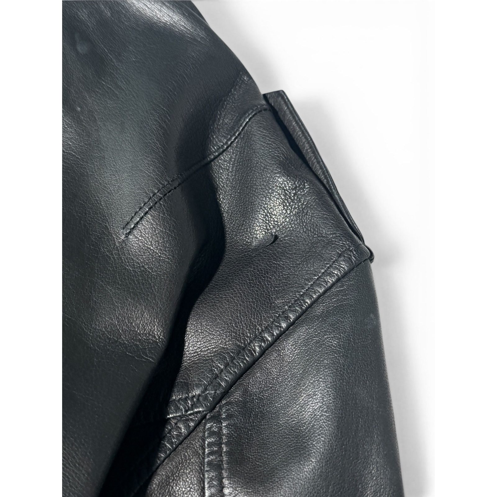 Dolce & Gabbana Dolce Gabbana Black Leather Multipocket Zipper Jacket Size US L / EU 52-54 / 3 - 9 Thumbnail
