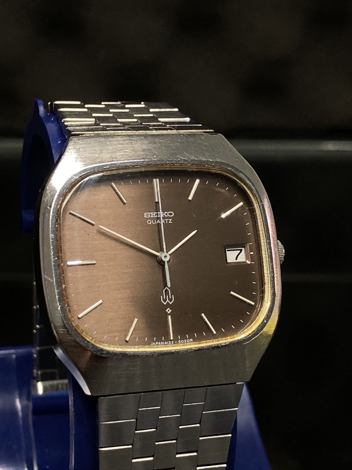 Japanese Brand × Seiko × Vintage Seiko Rectangle Vintage 1976🇯🇵 Size ONE SIZE - 1 Thumbnail