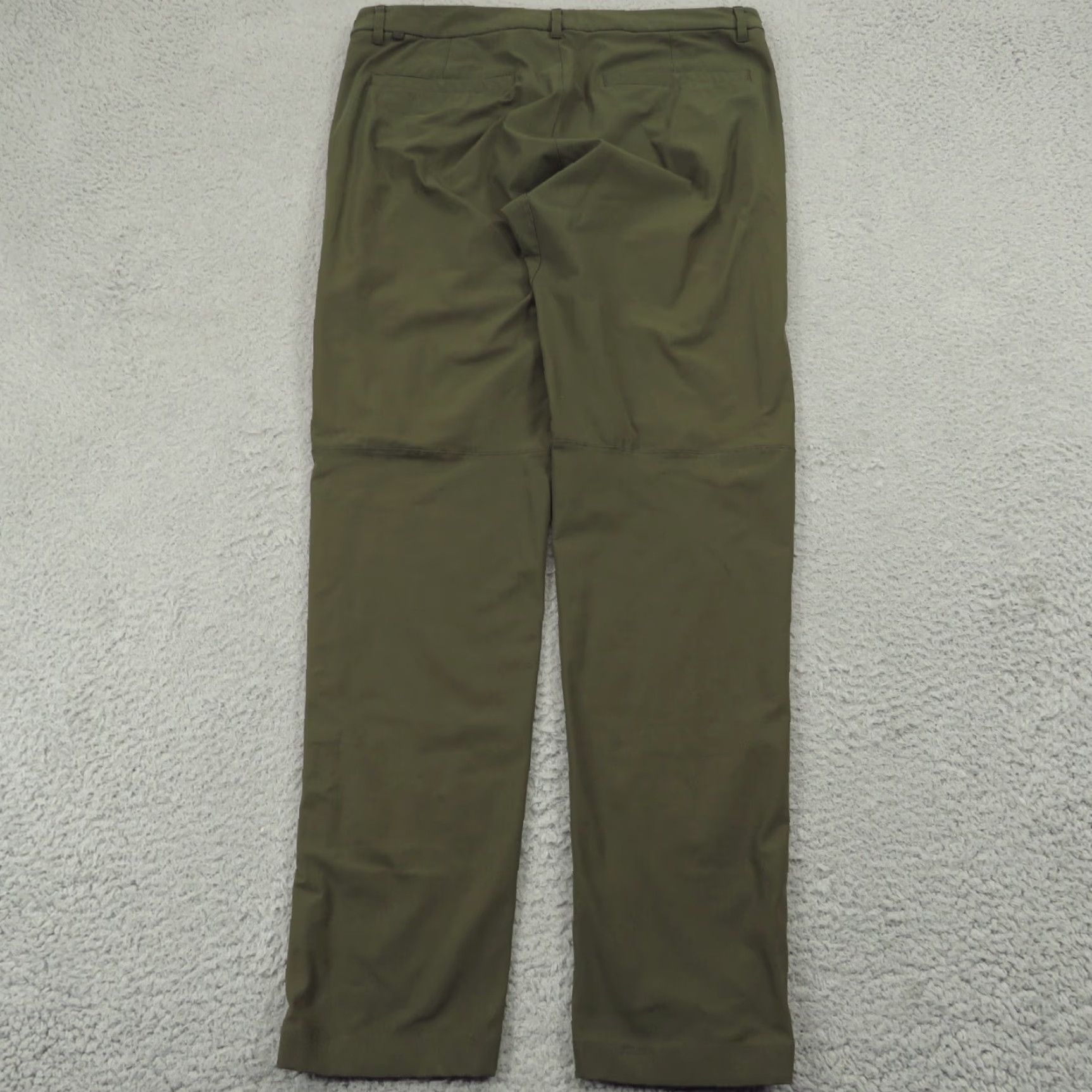 Lululemon Lululemon Pants Mens 34x32 Commission Slim Warpstreme Flex Chino Dark Olive Green City Modern Size US 34 / EU 50 - 6 Thumbnail