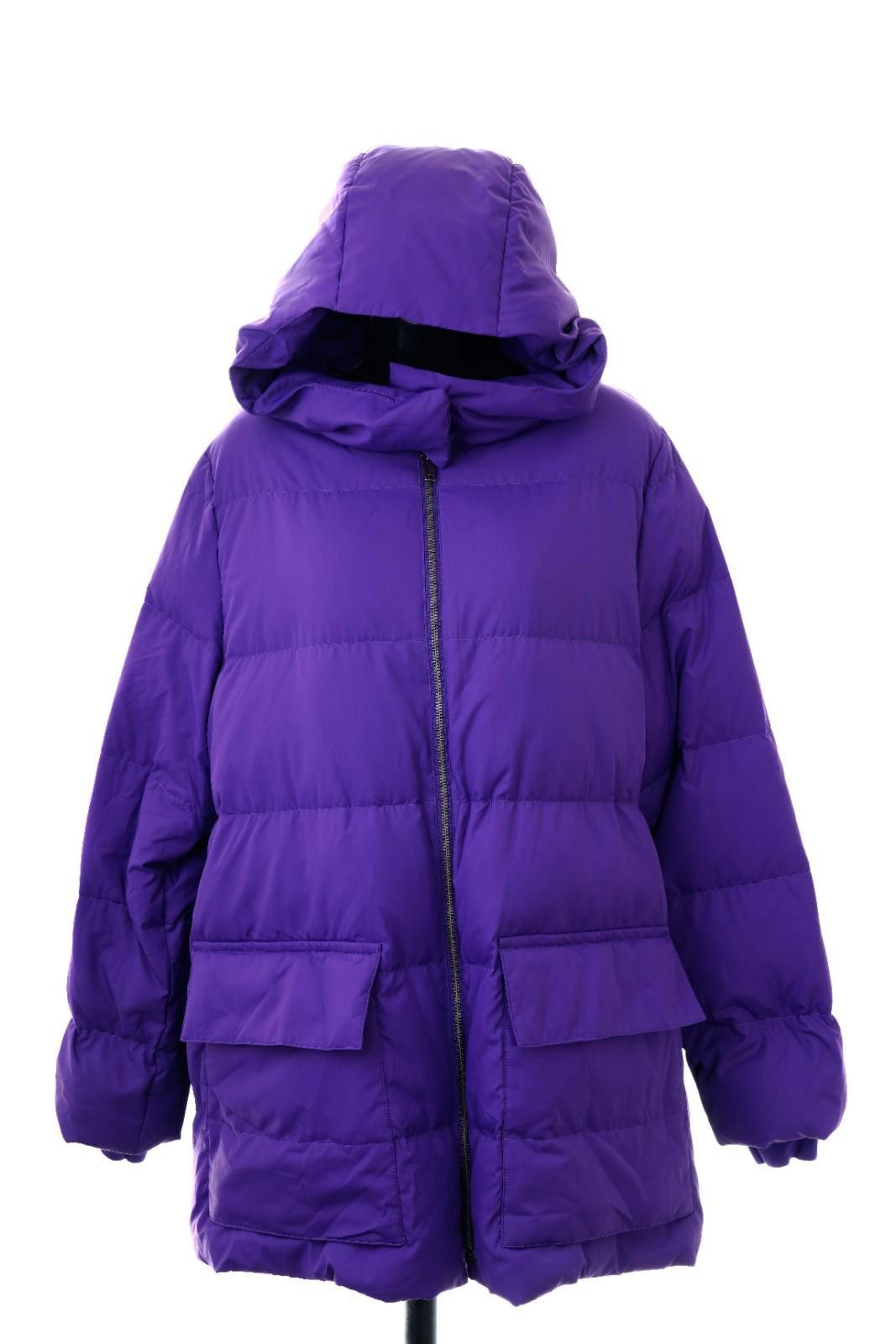 Cos COS Puffer Down Jacket Women's Coat Purple Sz 14 Size XL / US 12-14 / IT 48-50 - 1 Thumbnail