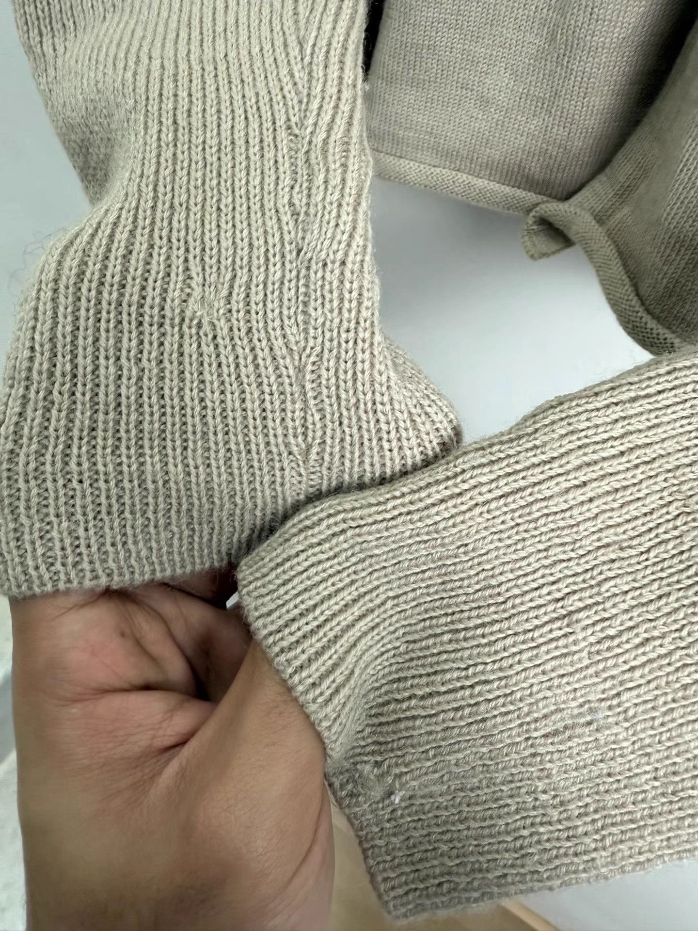 Yohji Yamamoto Yohji Yamamoto 90S Ruffled Waist Knit Top K20 Size US M / EU 48-50 / 2 - 6 Thumbnail