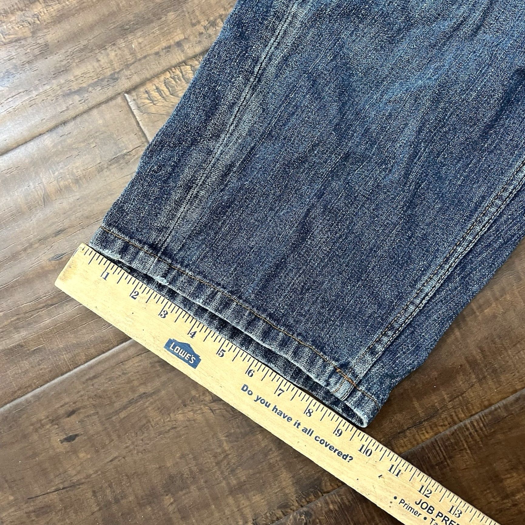 Vintage VINTAGE Meoshe Jeans Men’s 34x31 Blue Wide-Leg Baggy 90s Hip Hop Grunge 34x31 Jeans Men’s Blue Denim Cotton 5-Pocket Regular Inseam 31in XS? Size US 34 / EU 50 - 6 Thumbnail