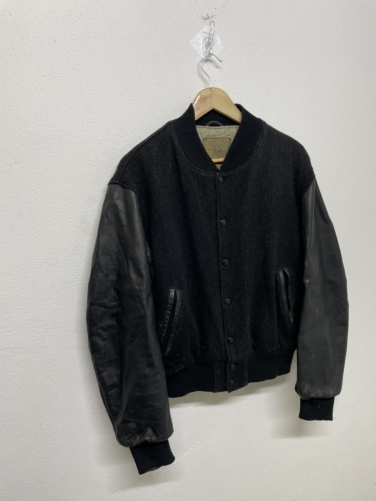 Golden Bear Vintage Golden Bear 80s Leather Varsity Jacket Size US M / EU 48-50 / 2 - 3 Thumbnail