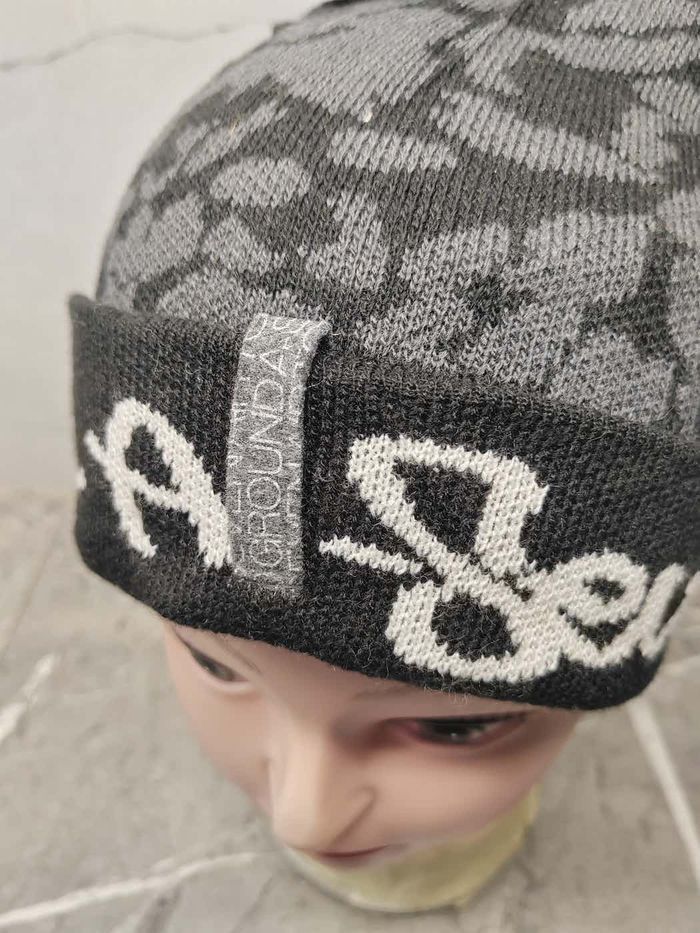 Japanese Brand Vintage Air To Ground A Seven Snowcap Beanie Size ONE SIZE - 3 Thumbnail