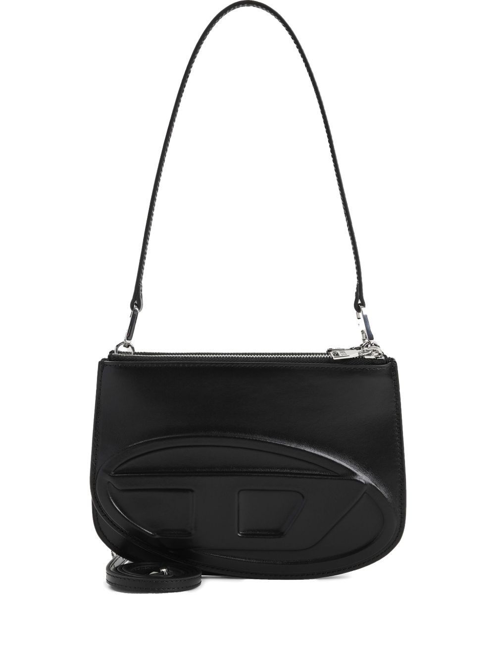 Diesel 1DR TWIN LEATHER SHOULDER BAG Size ONE SIZE - 1 Thumbnail
