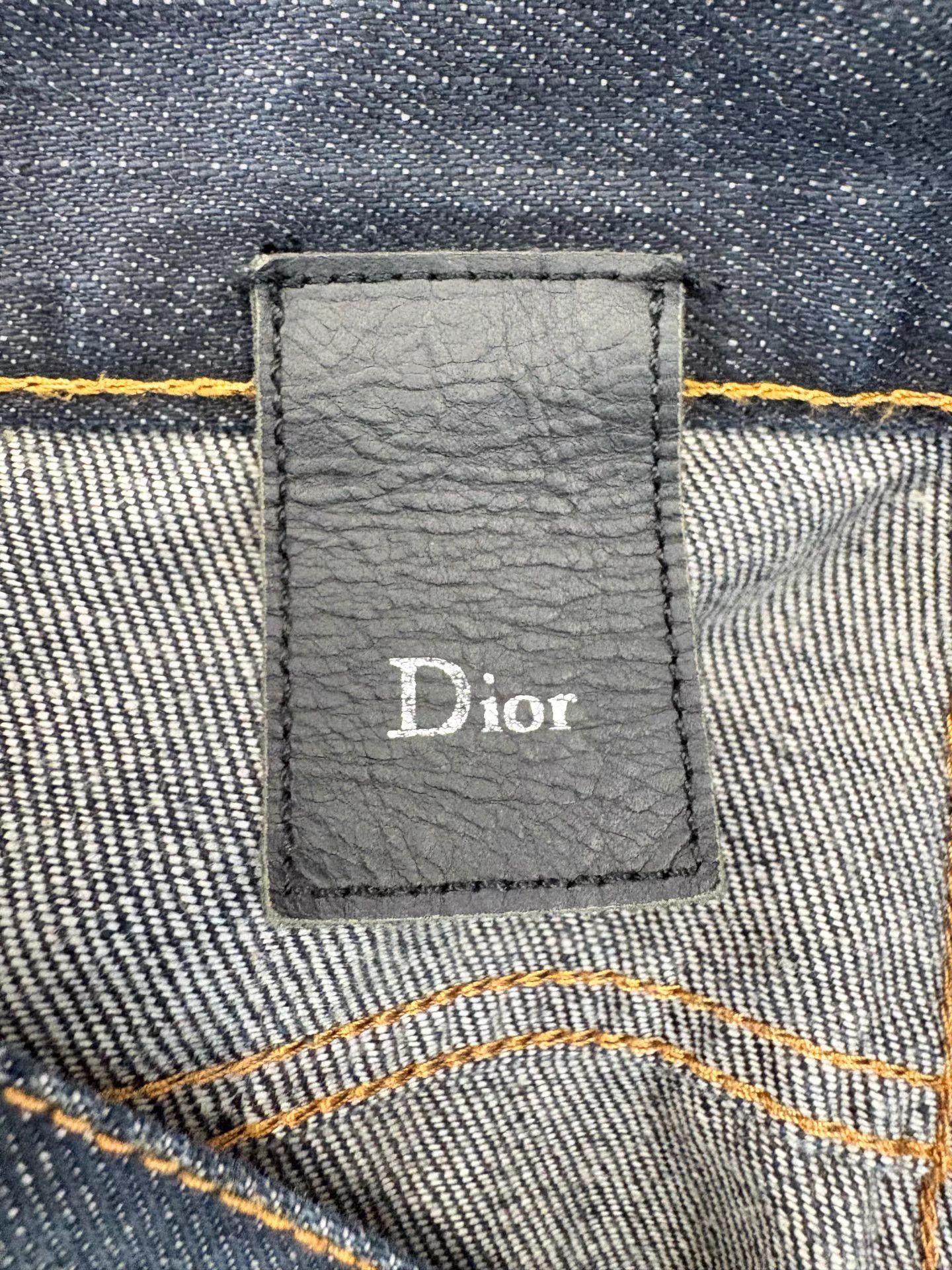 Dior DIOR Washed Denim Jeans Size US 31 - 3 Thumbnail