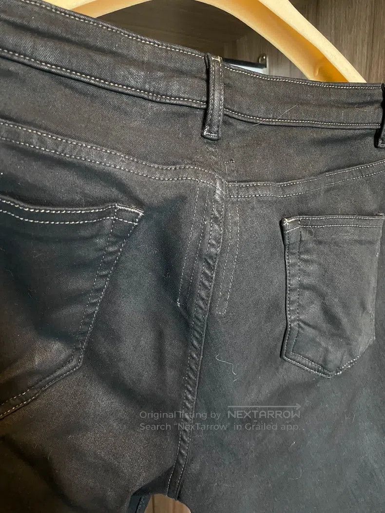 Rick Owens RICK OWENS Spiral Wax Denim Pants Size US 31 - 7 Thumbnail