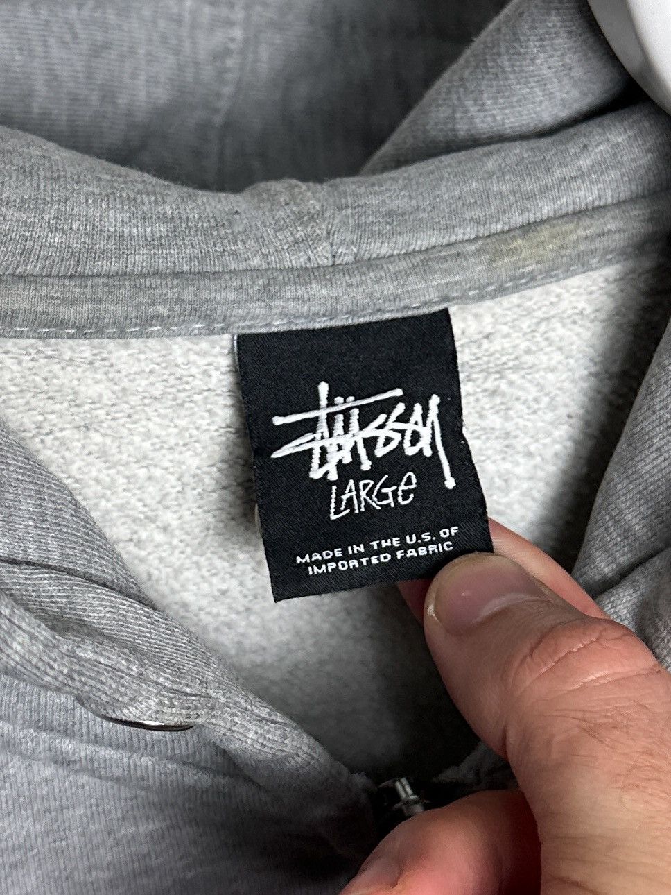 Stussy Stussy 8-Ball Plaid Zip Up Hoodie Size US L / EU 52-54 / 3 - 9 Thumbnail