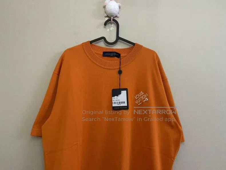 Louis Vuitton Louis Vuitton Orange Embroidered Short Sleeve. Size US L / EU 52-54 / 3 - 2 Thumbnail