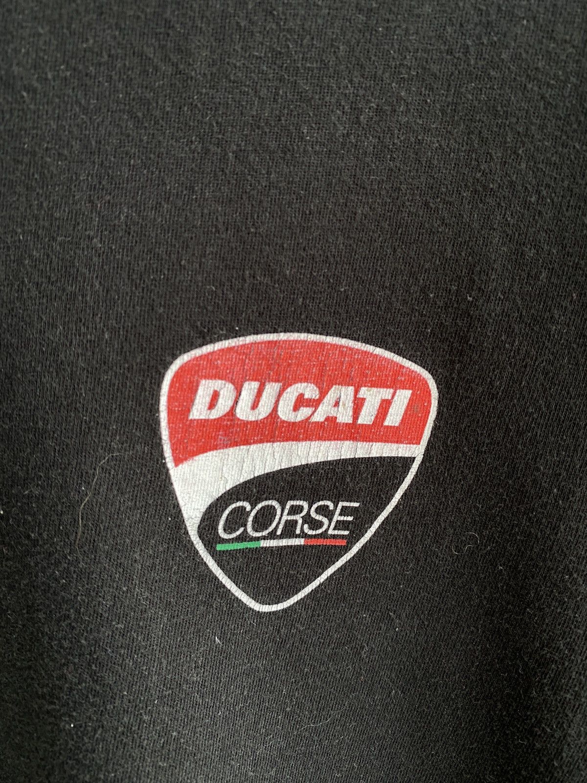 Ducati × Vintage Vintage Ducati Ftg Safety shoes tee Size US XL / EU 56 / 4 - 6 Thumbnail