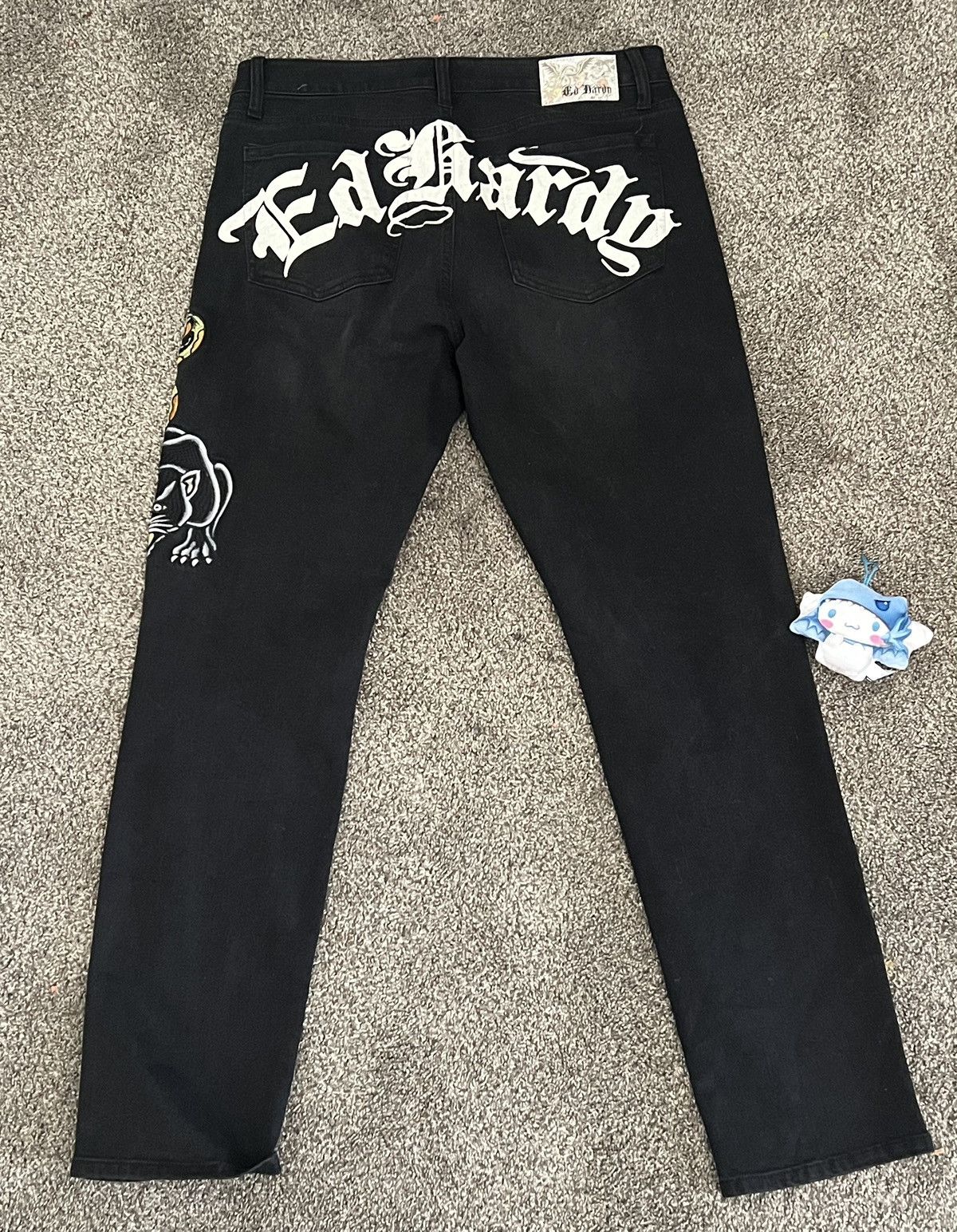 Ed Hardy × Vintage Ed Hardy Denim Size US 34 / EU 50 - 1 Thumbnail