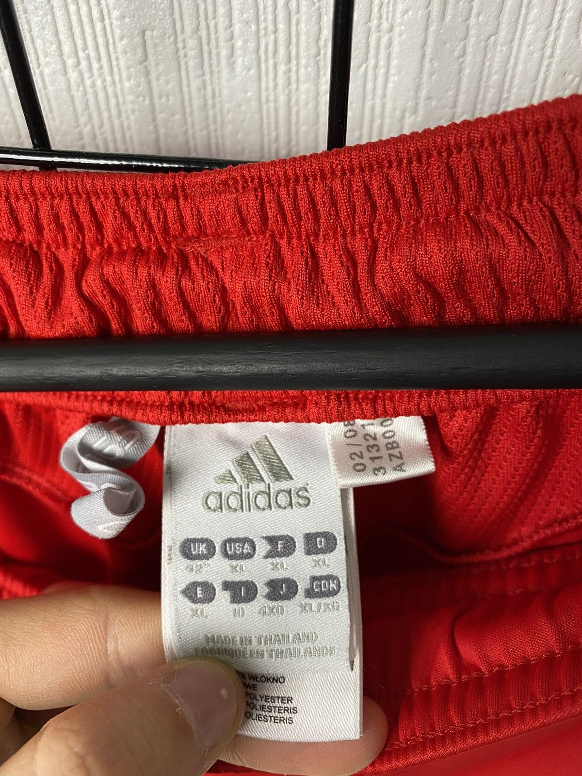 Adidas Liverpool red shorts Adidas XL 2008 2009 Men home kit Size US 36 / EU 52 - 8 Thumbnail
