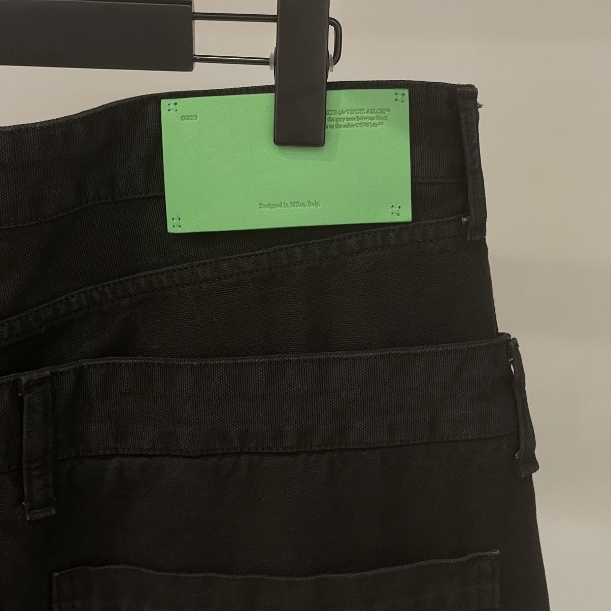 Off-White × Virgil Abloh Off-White Wide-Leg Layered Trousers Size US 34 / EU 50 - 7 Thumbnail