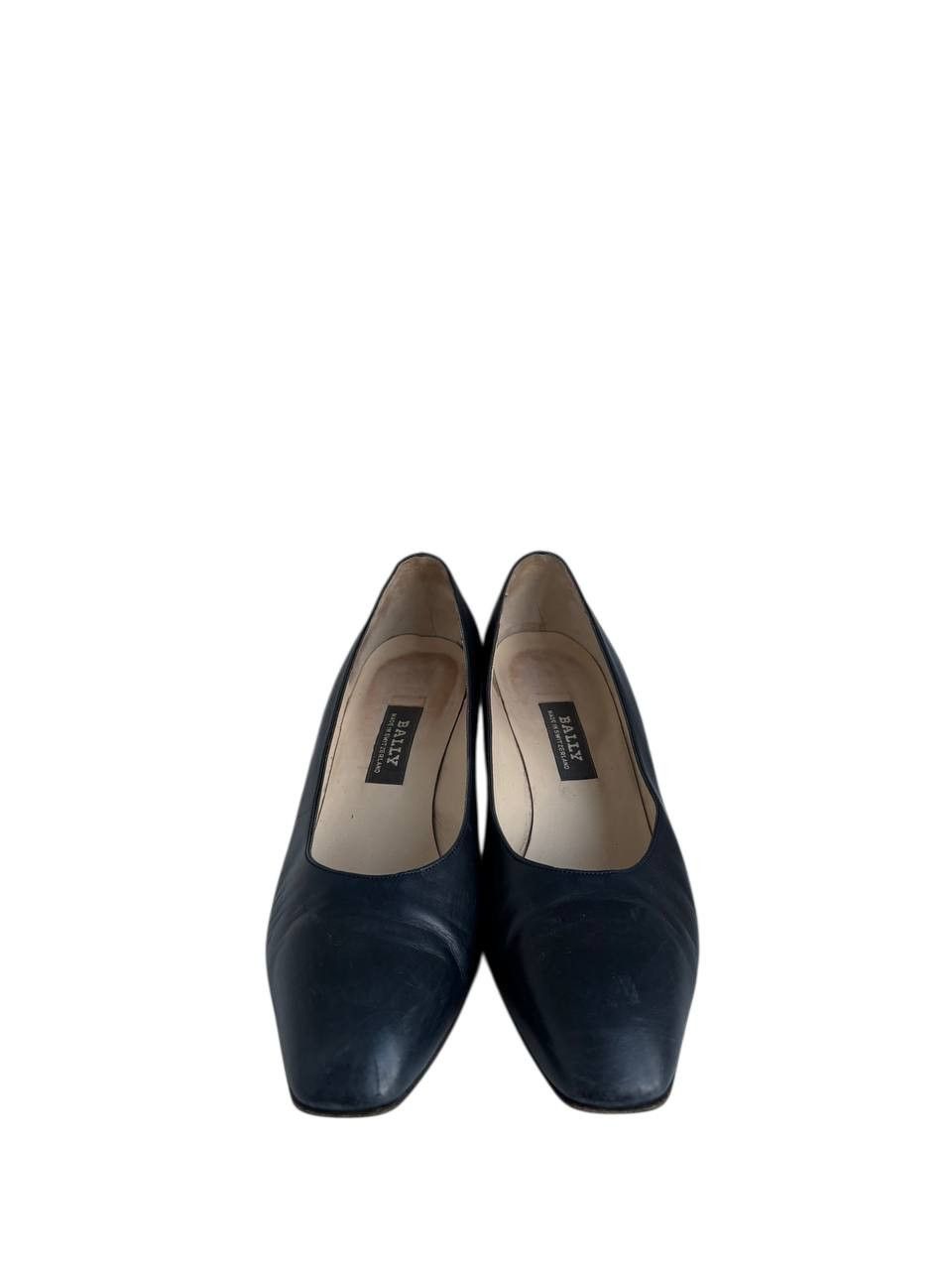 Bally W's Bally Leather Formal Flats Heel Shoes Pumps MERNA-03 6 E Size US 6 / IT 36 - 7 Thumbnail