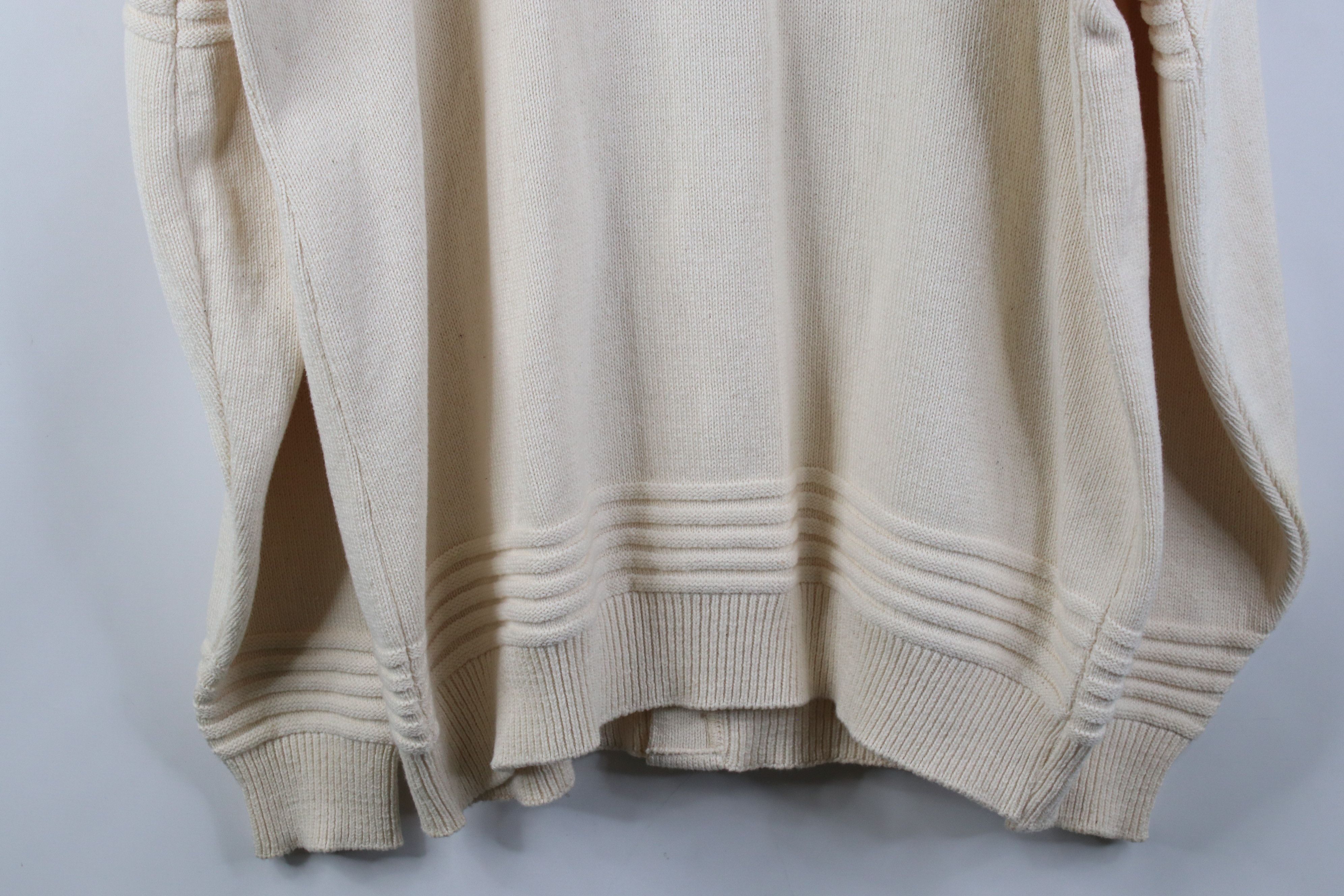 Vintage Vintage 90s Streetwear Cotton Knit Cardigan Sweater USA Size US XL / EU 56 / 4 - 16 Thumbnail