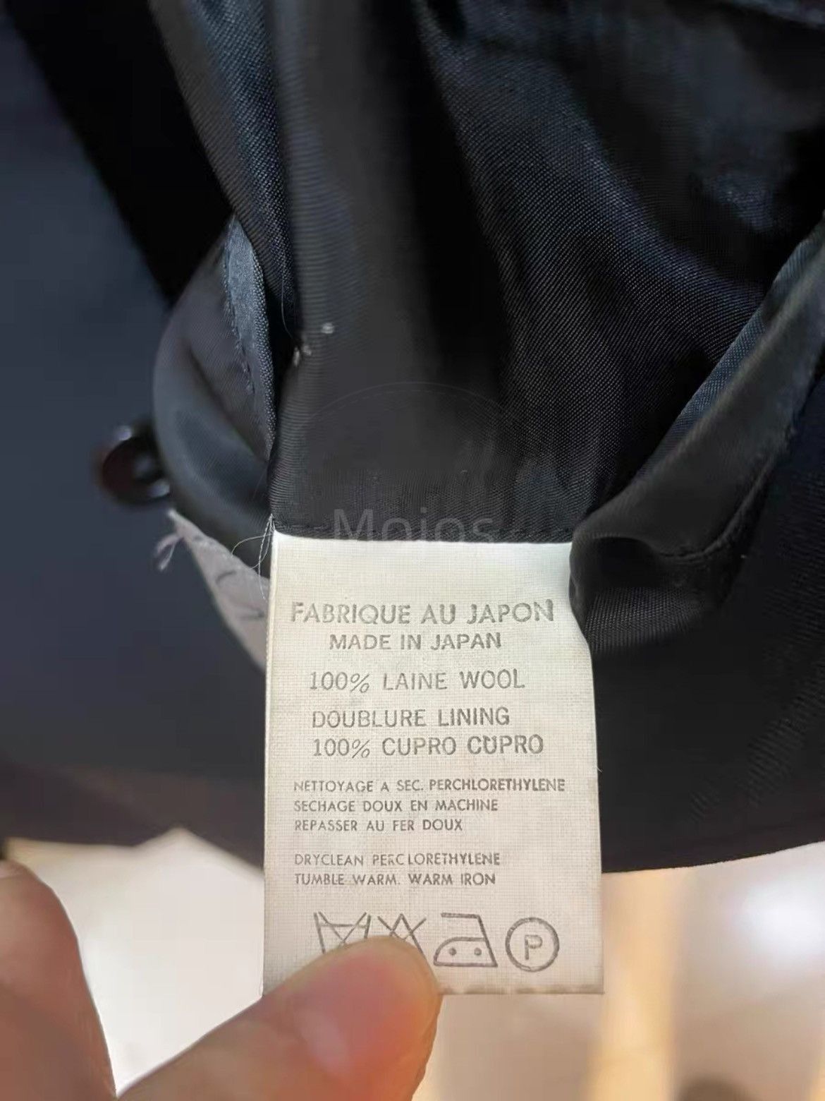 Yohji Yamamoto Yohji Yamamoto Pour Homme 90SS Bull Dog Stitches Jacket-250 Size US M / EU 48-50 / 2 - 6 Thumbnail
