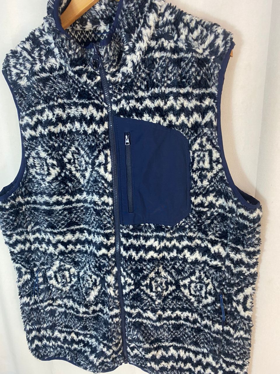 Lands' End Unisex 🔥Land end fleece zipper vest Size US L / EU 52-54 / 3 - 8 Thumbnail