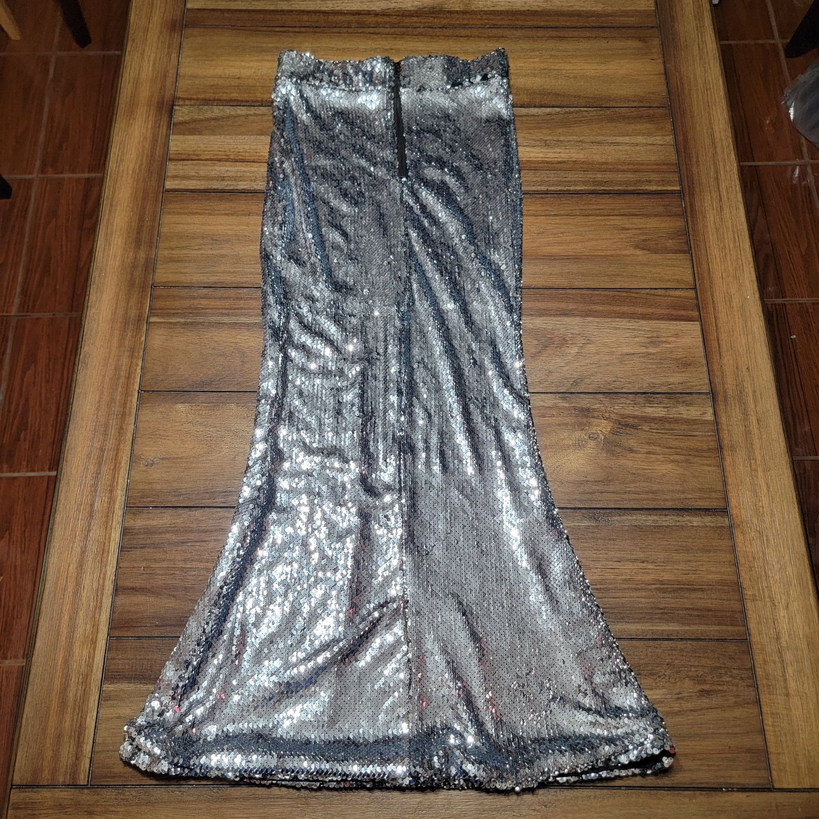 Other Haoduoyi Full Sequin Long Pencil Skirt - Size Small Size 26" / US 2 / IT 38 - 3 Thumbnail