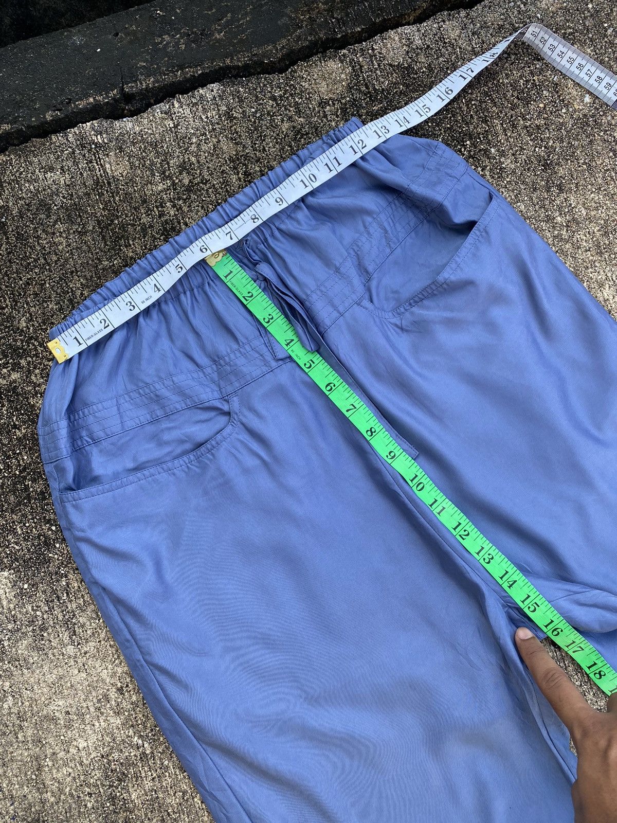 Tsumori Chisato Vintage Tsumori Chisato by Issey Miyake Satin Travel Pants Size 26" / US 2 / IT 38 - 10 Thumbnail