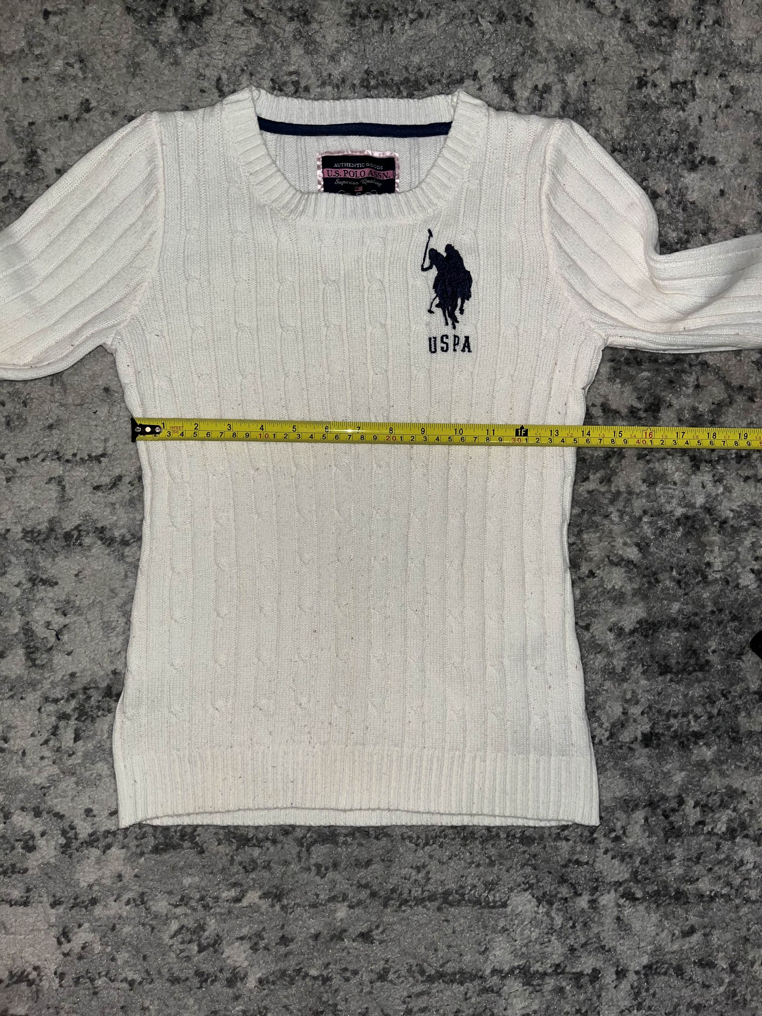 U.S. Polo Assn. Preppy U.S. Polo Assn. Cable Knit Sweater Size S / US 4 / IT 40 - 4 Thumbnail