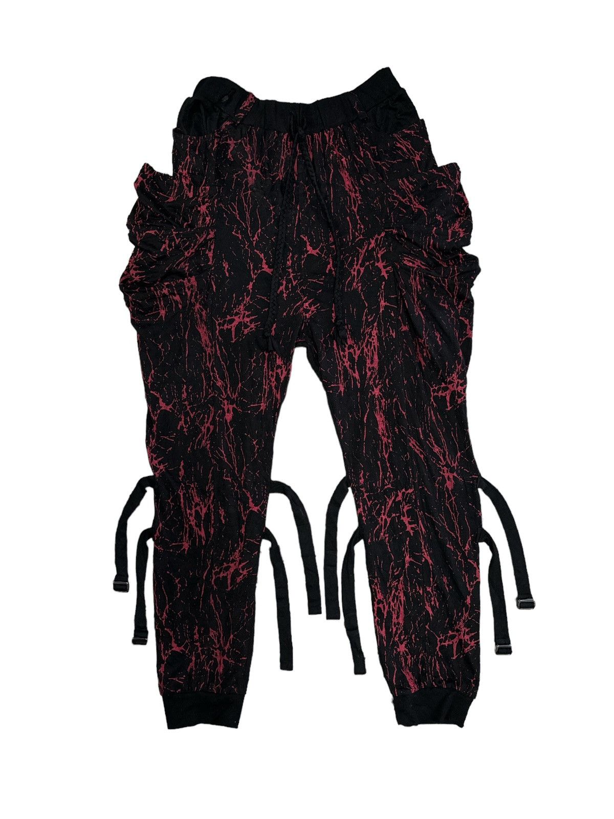 Japanese Brand SEXPOT REVENGE LOW CROTCH JOGGER PANTS Size US 31 - 1 Thumbnail