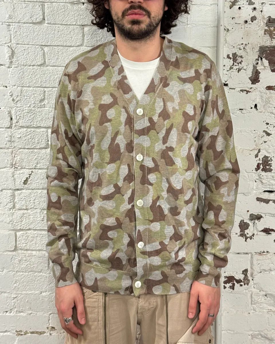 Comme des Garcons Comme Des Garçons Shirt Camo Cardigan Size US M / EU 48-50 / 2 - 2 Thumbnail