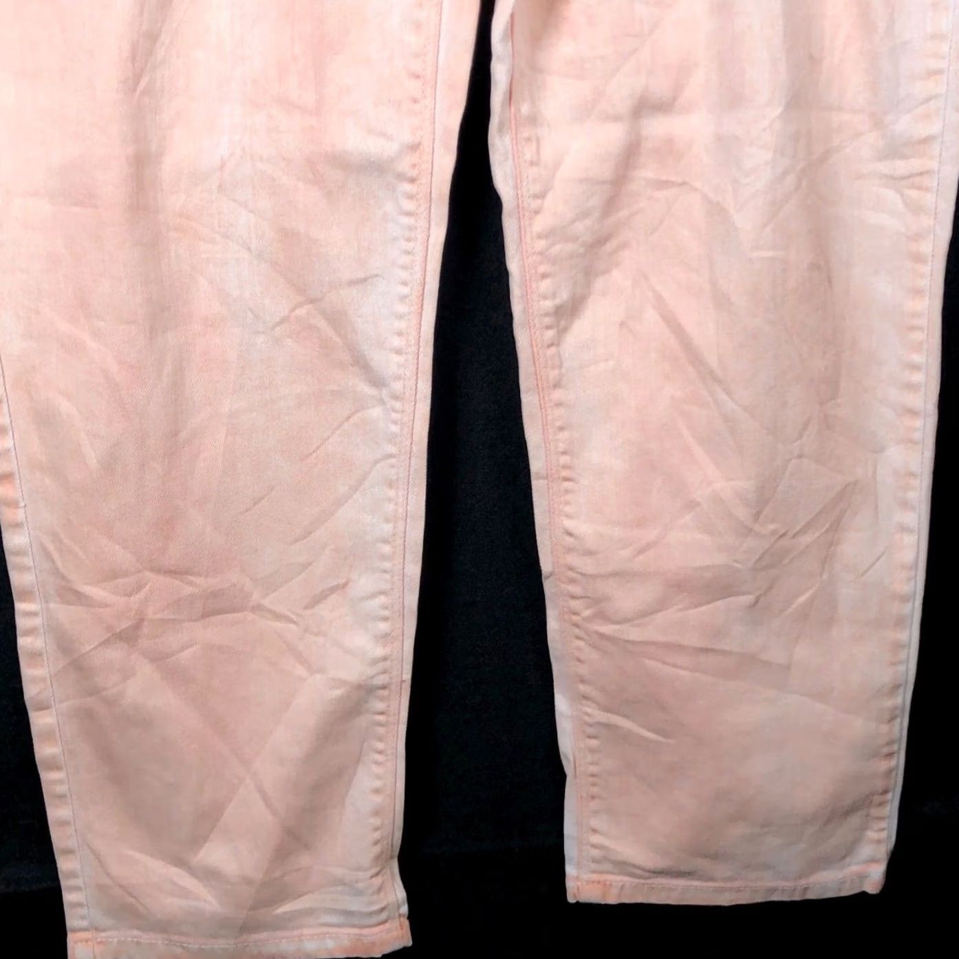 Vintage Chicos Womens Jeans Regular Stretch Platinum Peach High Rise Straight Leg 2 Jeans Womens Size 24" / US 00 / IT 34 - 3 Thumbnail