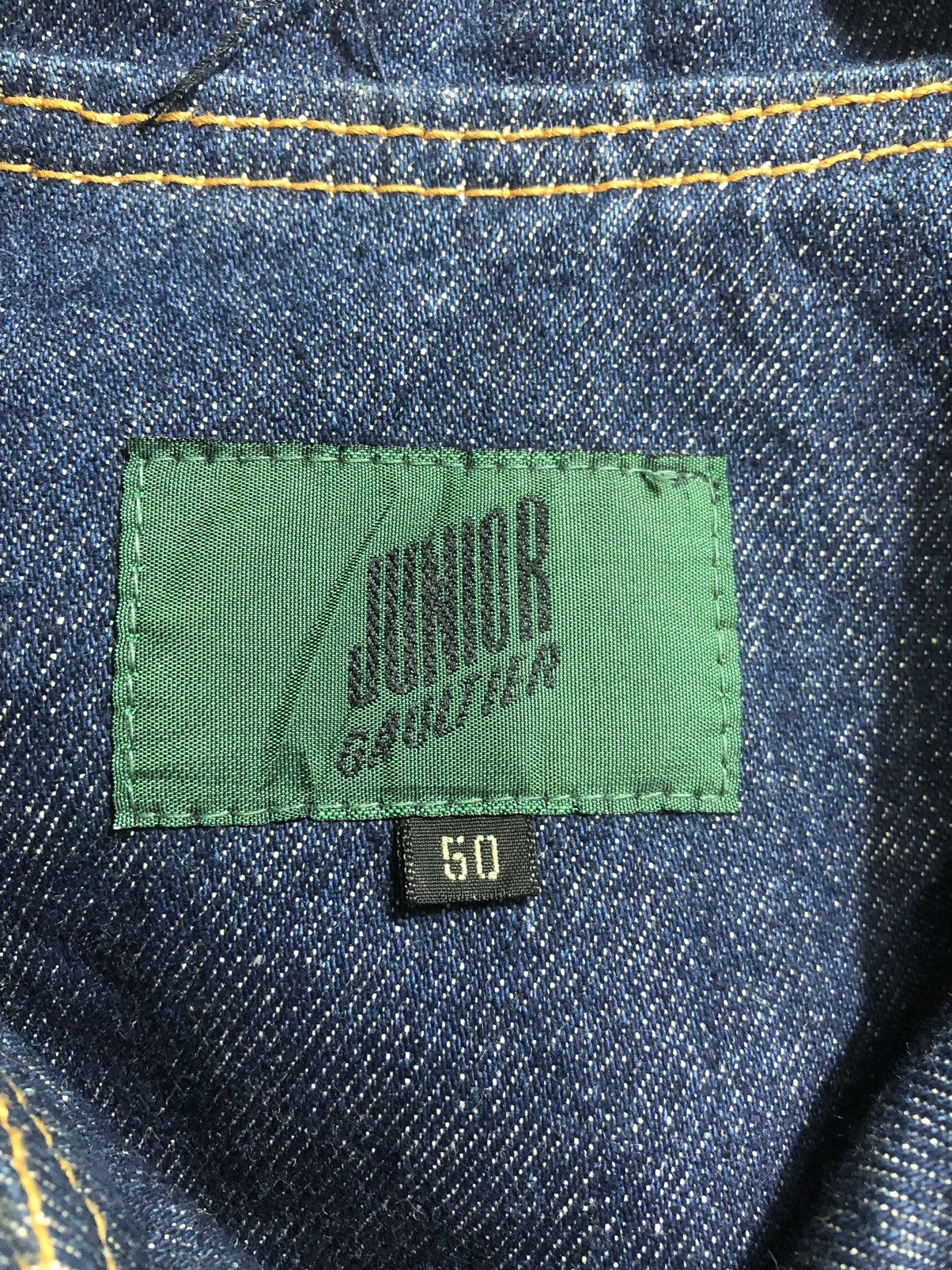 Japanese Brand × Jean Paul Gaultier × Number (N)ine Jean Paul Gaultier Strapdown Blue denim Jacket Size US L / EU 52-54 / 3 - 10 Thumbnail