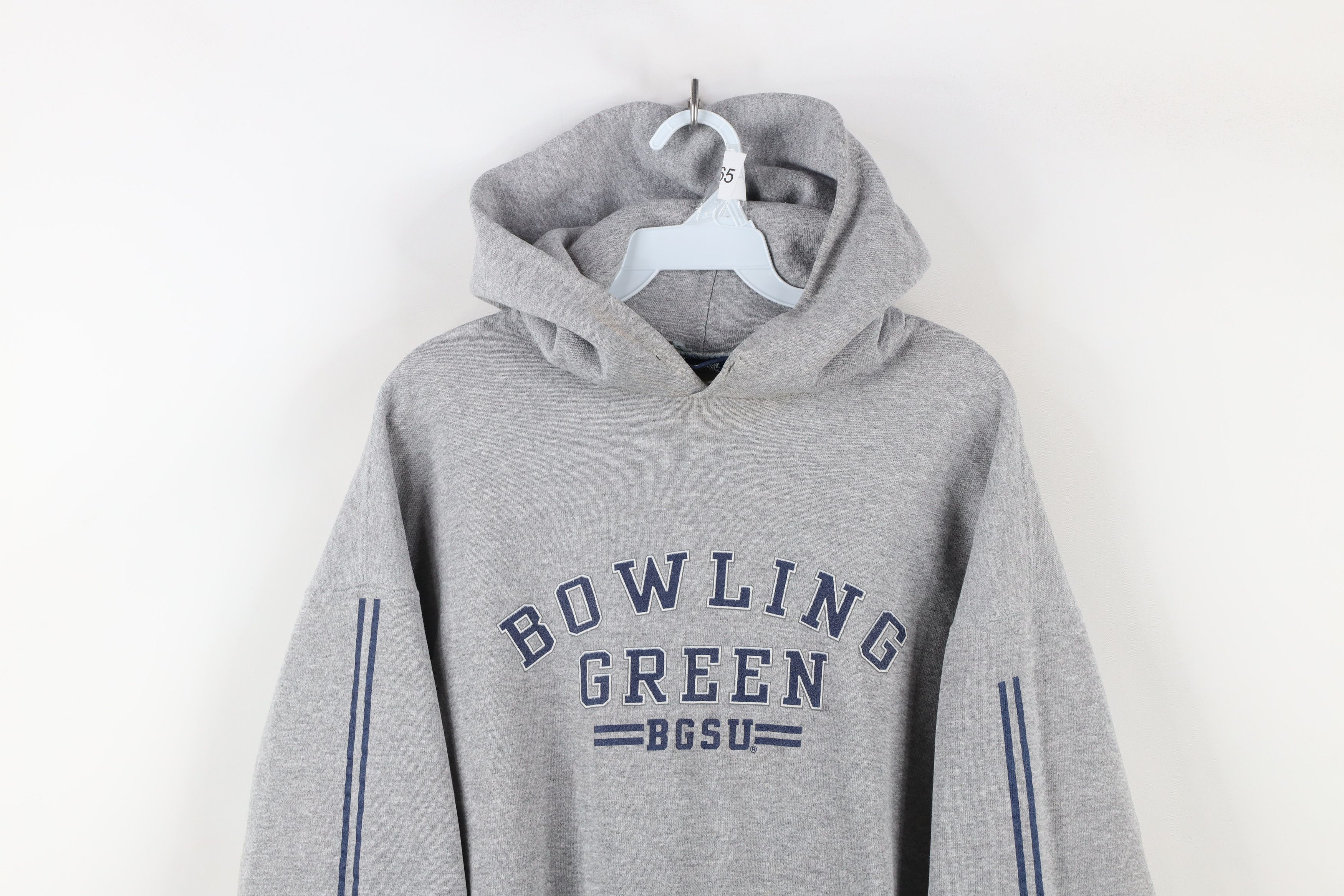 Vintage Vintage 90s Green State University Hoodie Sweatshirt USA Size US L / EU 52-54 / 3 - 2 Thumbnail