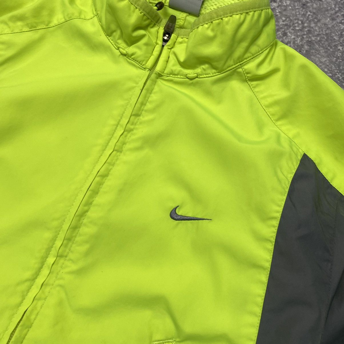 Other Vintage Nike Small Swoosh Drill Nylon light jacket Size US M / EU 48-50 / 2 - 3 Thumbnail