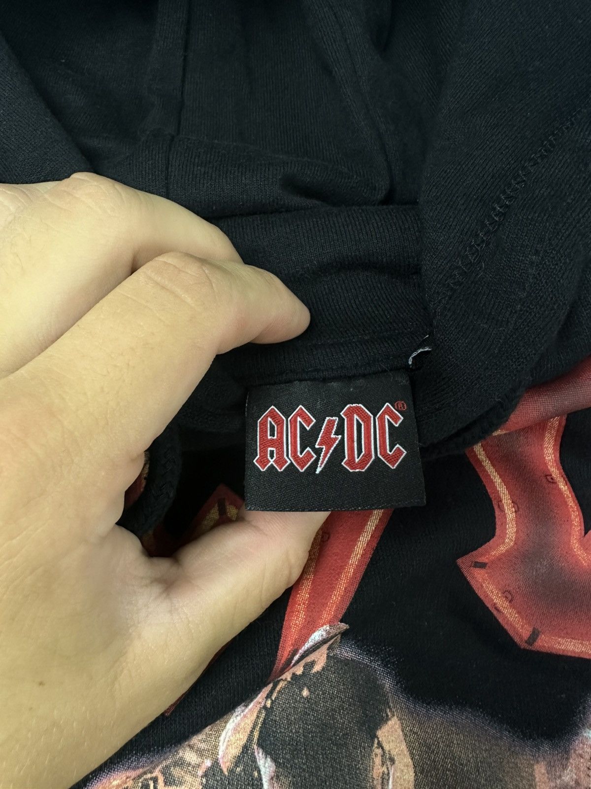 AC/DC 2022 AC/DC Power Up Album Rock Band Black Hoodie Concert Size US M / EU 48-50 / 2 - 5 Thumbnail