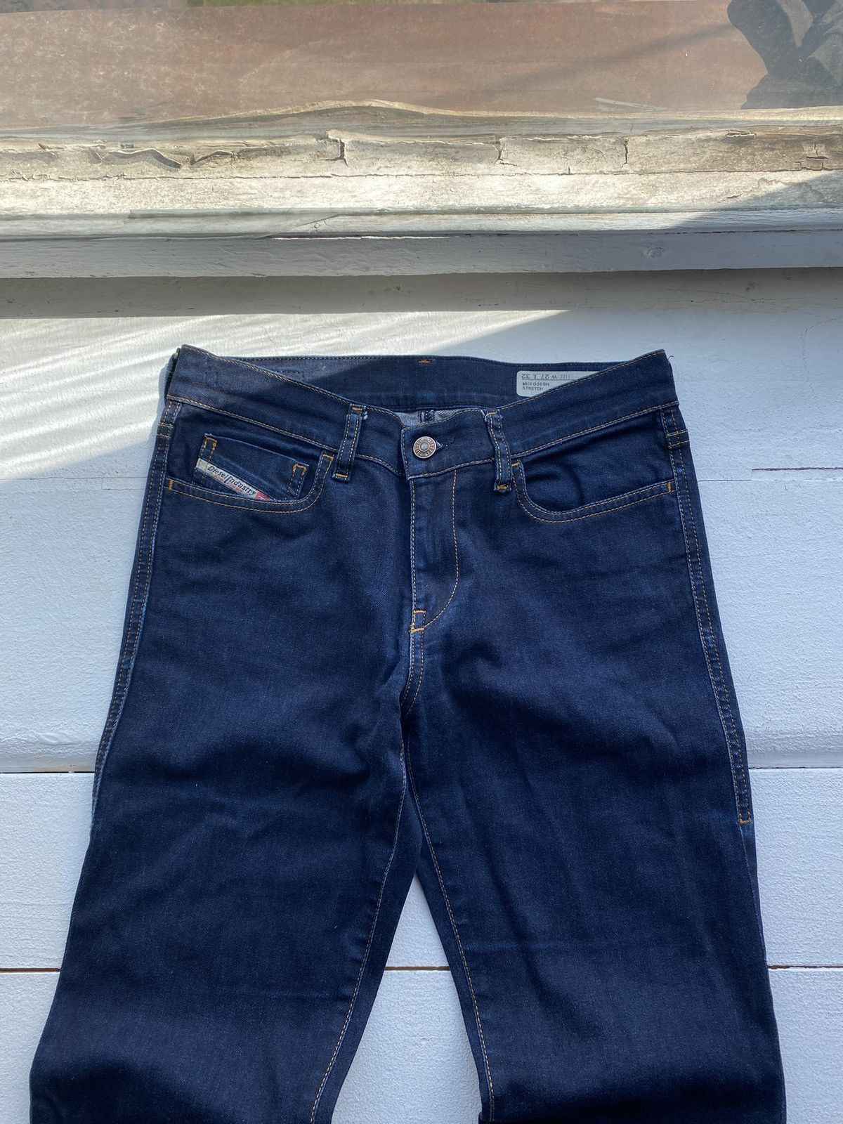 Diesel × Vintage 🔥Gothic Diesel Regular Slim Bootcut Flared Jeans Womens 27 Size 27" / US 4 / IT 40 - 3 Thumbnail