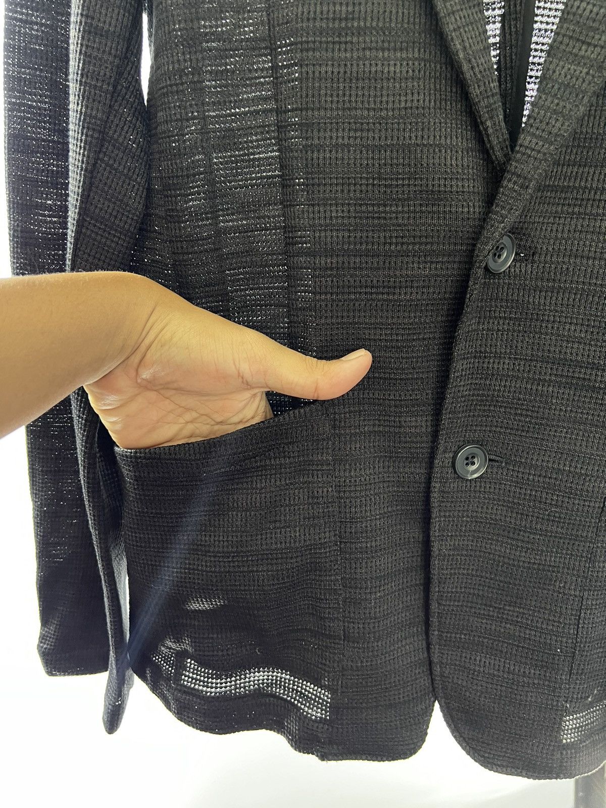 Tornado Mart 🔥 MESH 🔥 Tornado Mart mesh blazer design gothic japan Size US S / EU 44-46 / 1 - 4 Thumbnail