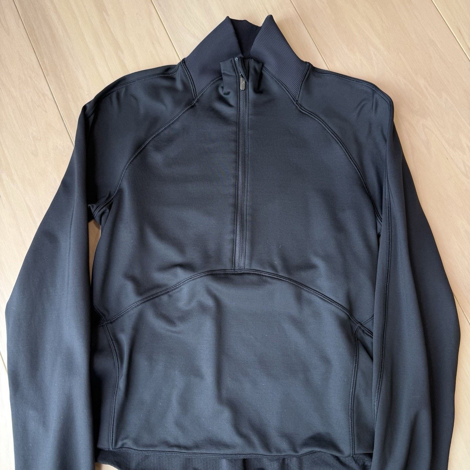 Lululemon Lululemon InStill Jacket 6 Black 1/2 Zip Define Workout Size M / US 6-8 / IT 42-44 - 4 Thumbnail