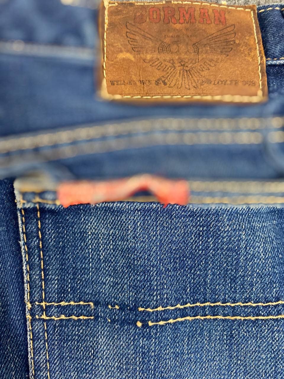 Japanese Brand vintage borman japanese brands distressed denim Size US 32 / EU 48 - 4 Thumbnail