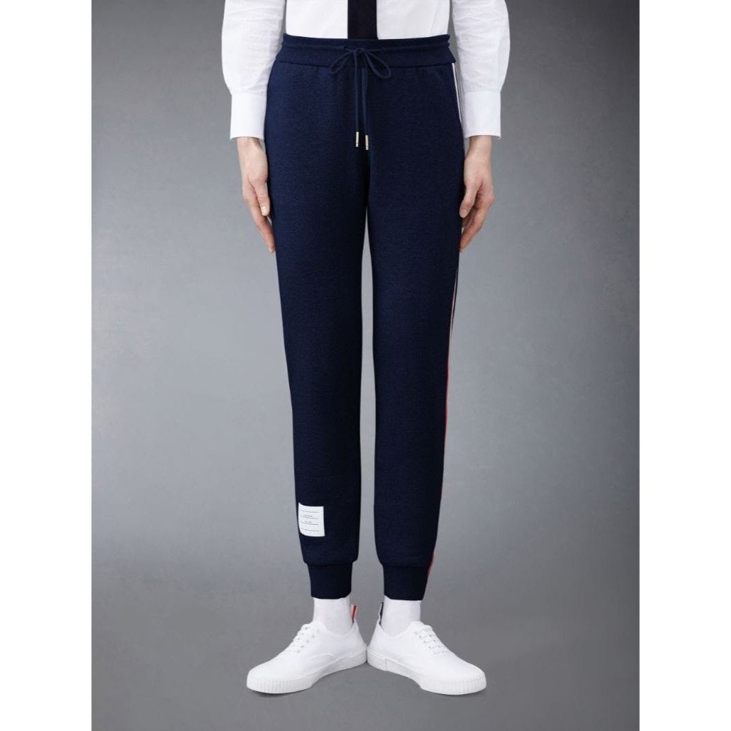 Thom Browne Thom Browne New York Sweatpants In Classic Loopback With RWB Size US 32 / EU 48 - 10 Thumbnail