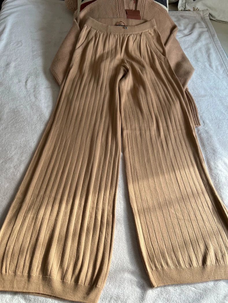 Loro Piana LORO PIANA Cashmere sweater + cashmere pants Size XS / US 0-2 / IT 36-38 - 3 Thumbnail