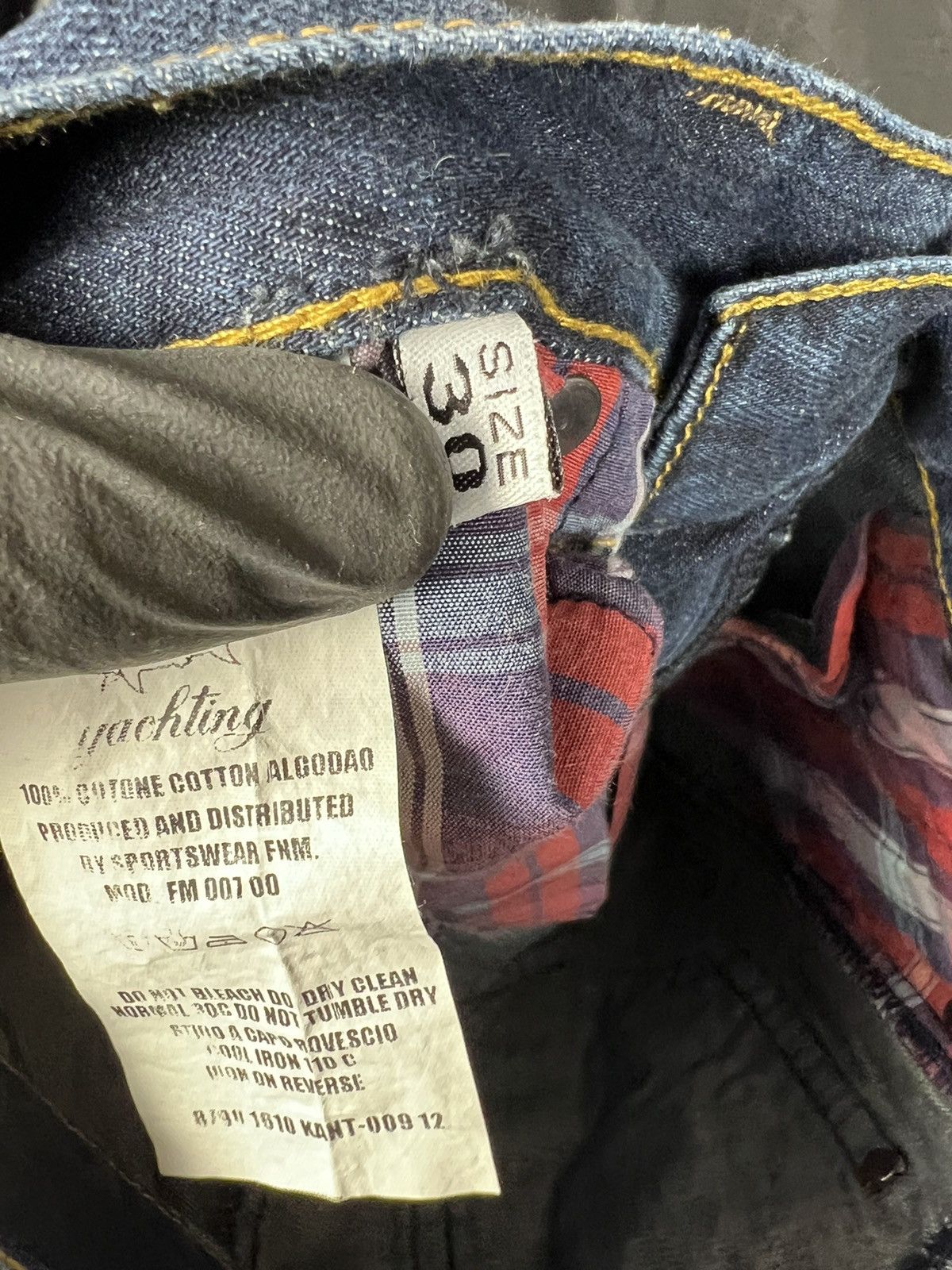 Paul & Shark × Vintage 🔴 Vintage Paul&Shark Yachting jeans superior quality Size US 30 / EU 46 - 10 Thumbnail